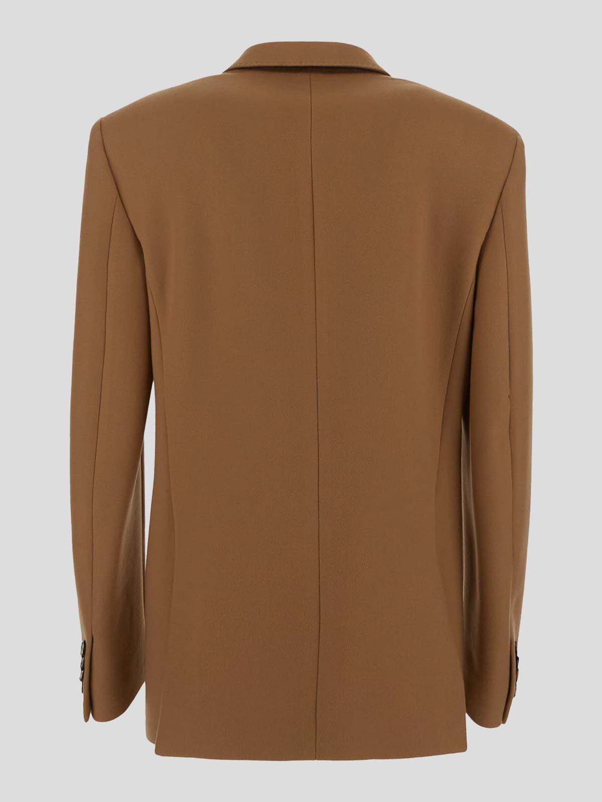 Shop Stella Mccartney Oversized Jacket In Camel