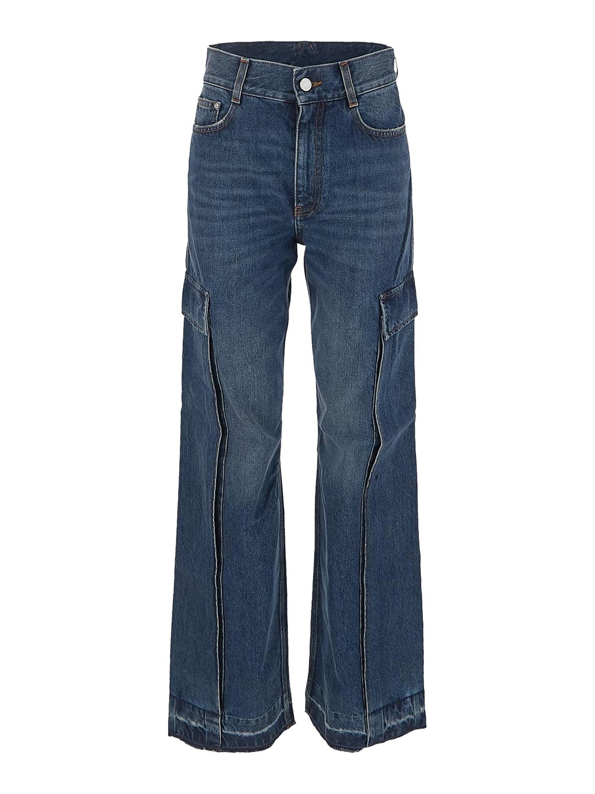 Shop Stella Mccartney Boootcut Jeans In Blue