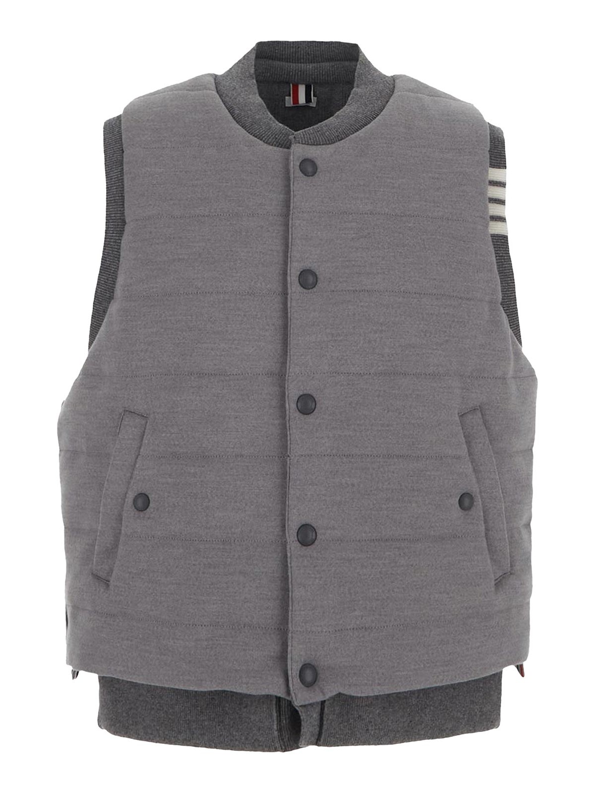 THOMBROWNE DOWN VEST JACKET