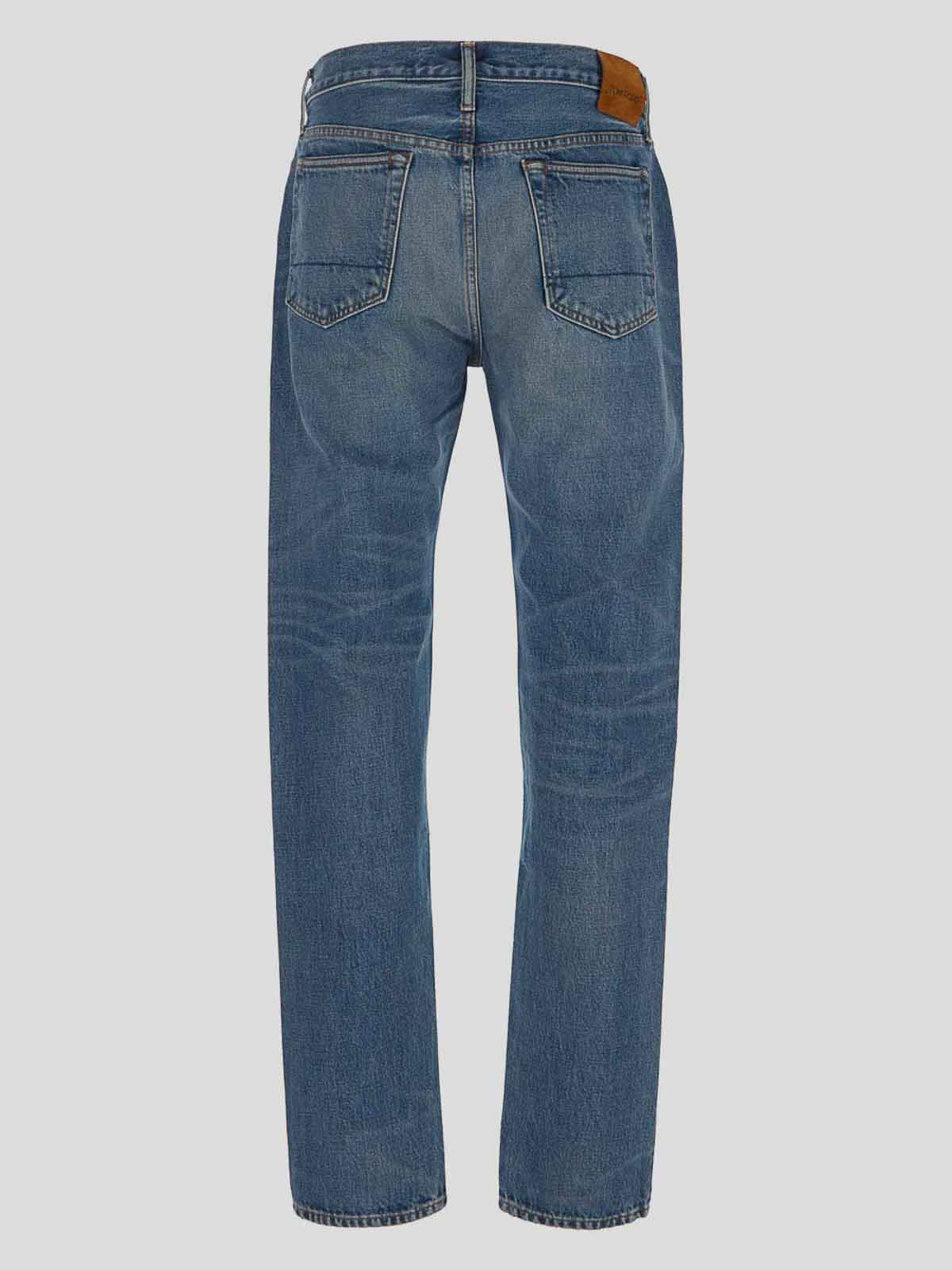 Shop Tom Ford Boootcut Jeans In Light Wash