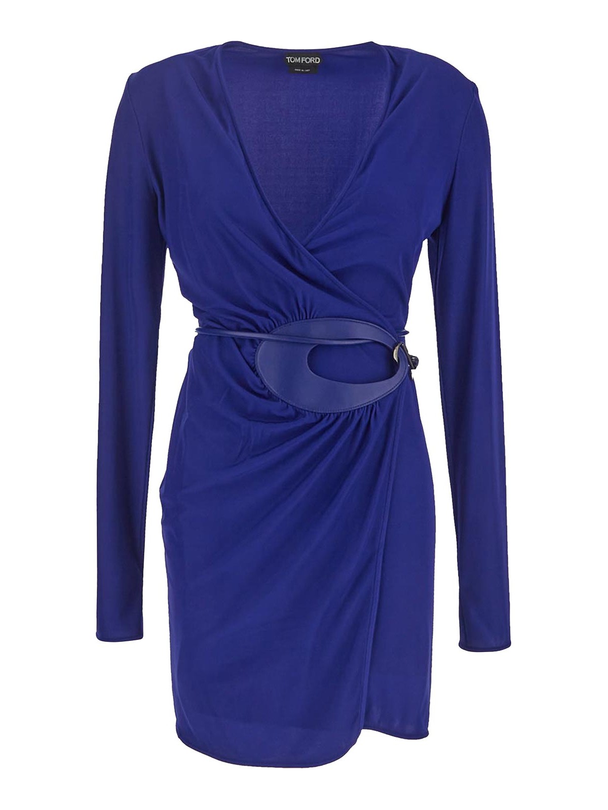 cassini dress in blue elliatt MIRELLA SHORT SLEEVE WRAP DRESS CORNFLOWER main image 0