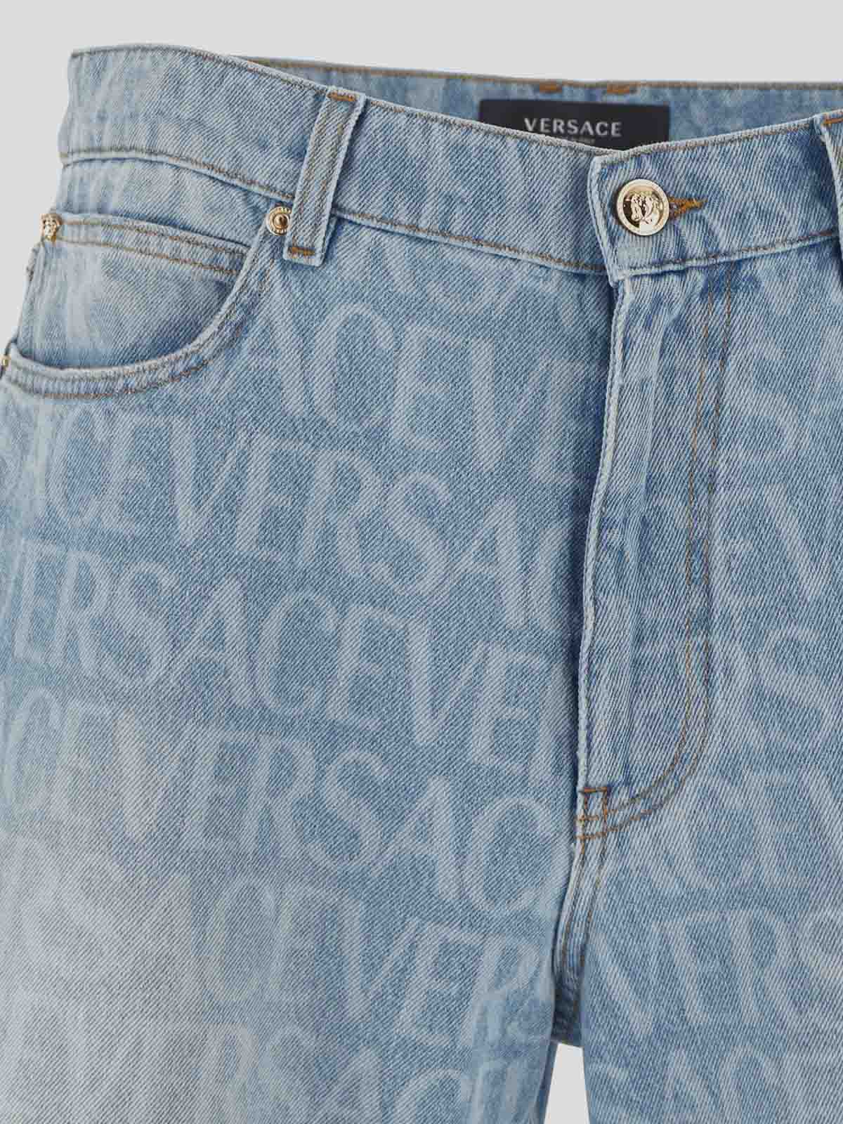 Shop Versace Pantalón Casual - Azul