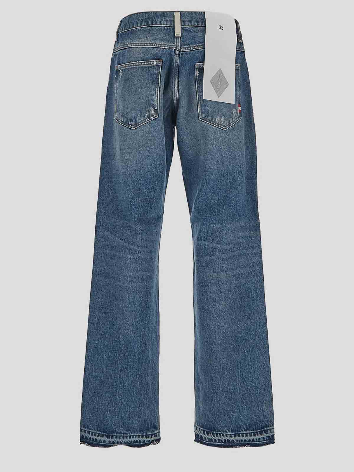 Shop Amish Boootcut Jeans In Light Wash