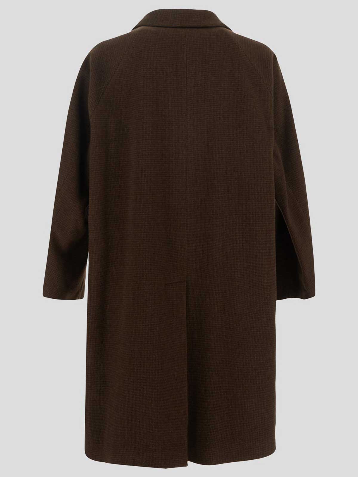 Shop Hevo Coat In Brown