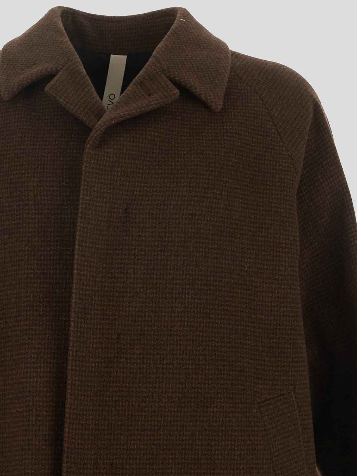 Shop Hevo Coat In Brown