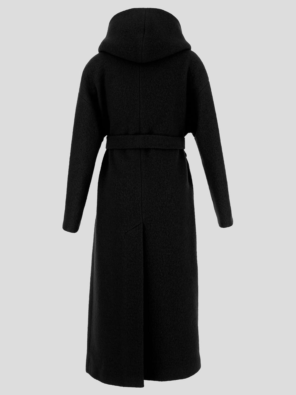 Hevo Cappotto con cappuccio Nero Donna STORNARAC7752517