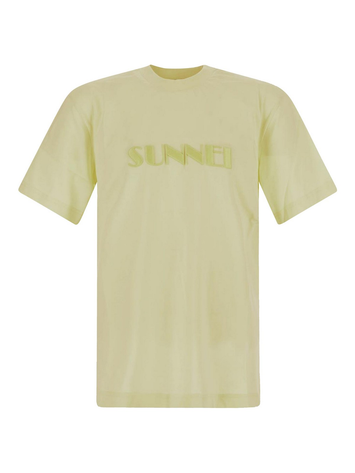 Sunnei T-shirt S In Yellow