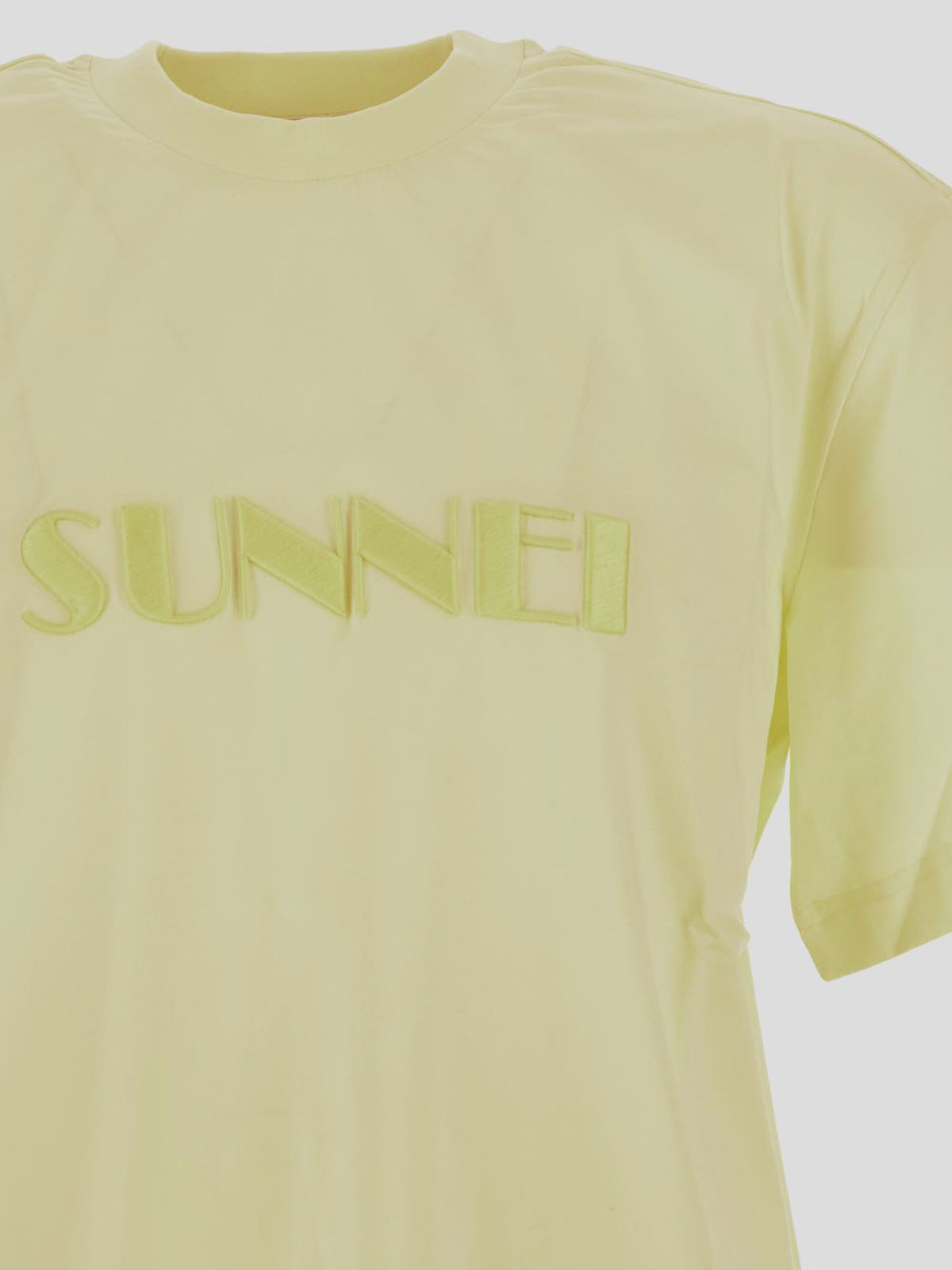 Shop Sunnei Camiseta - Amarillo In Yellow