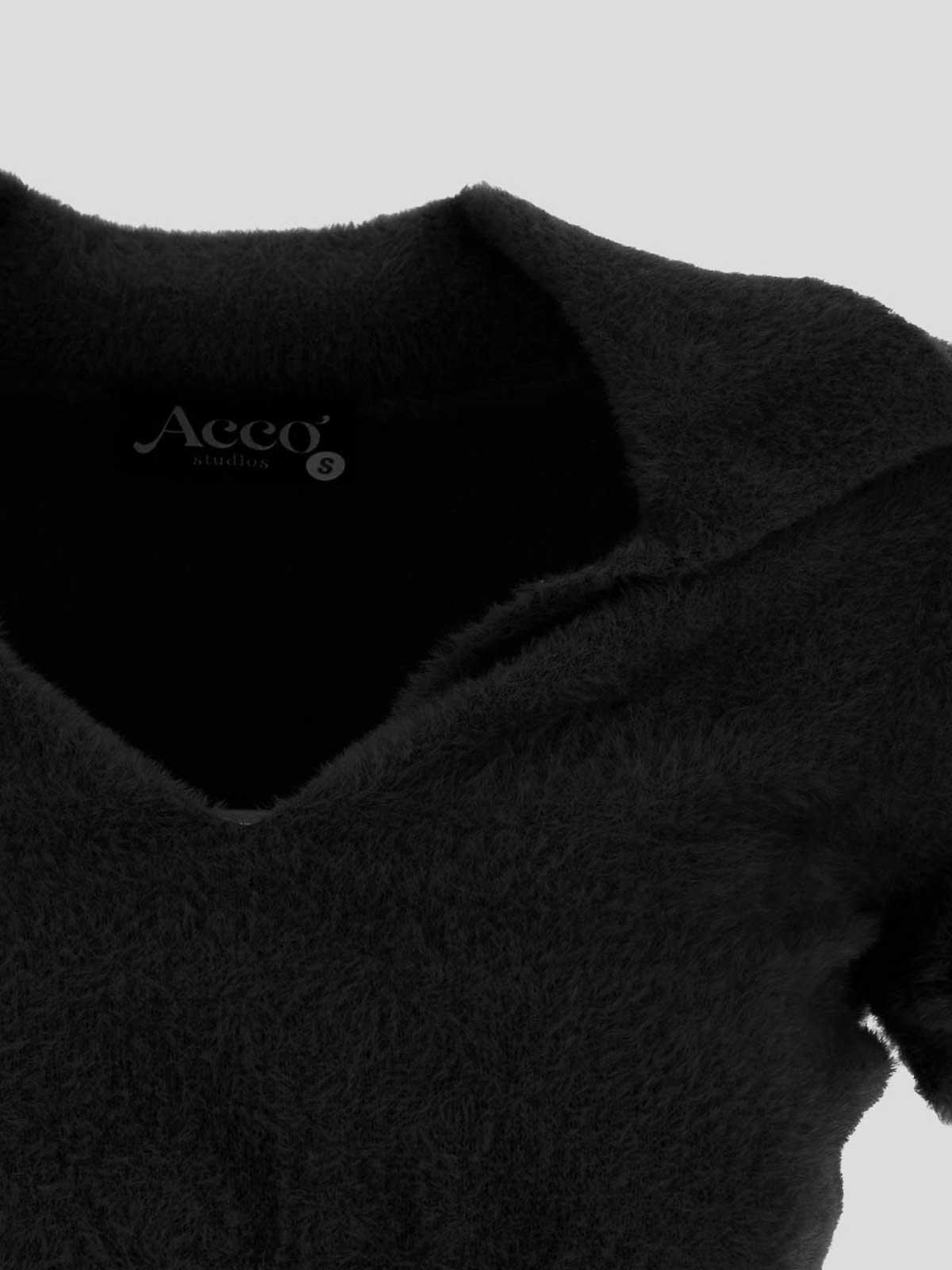 Shop Acco Studios Polo - Negro In Black