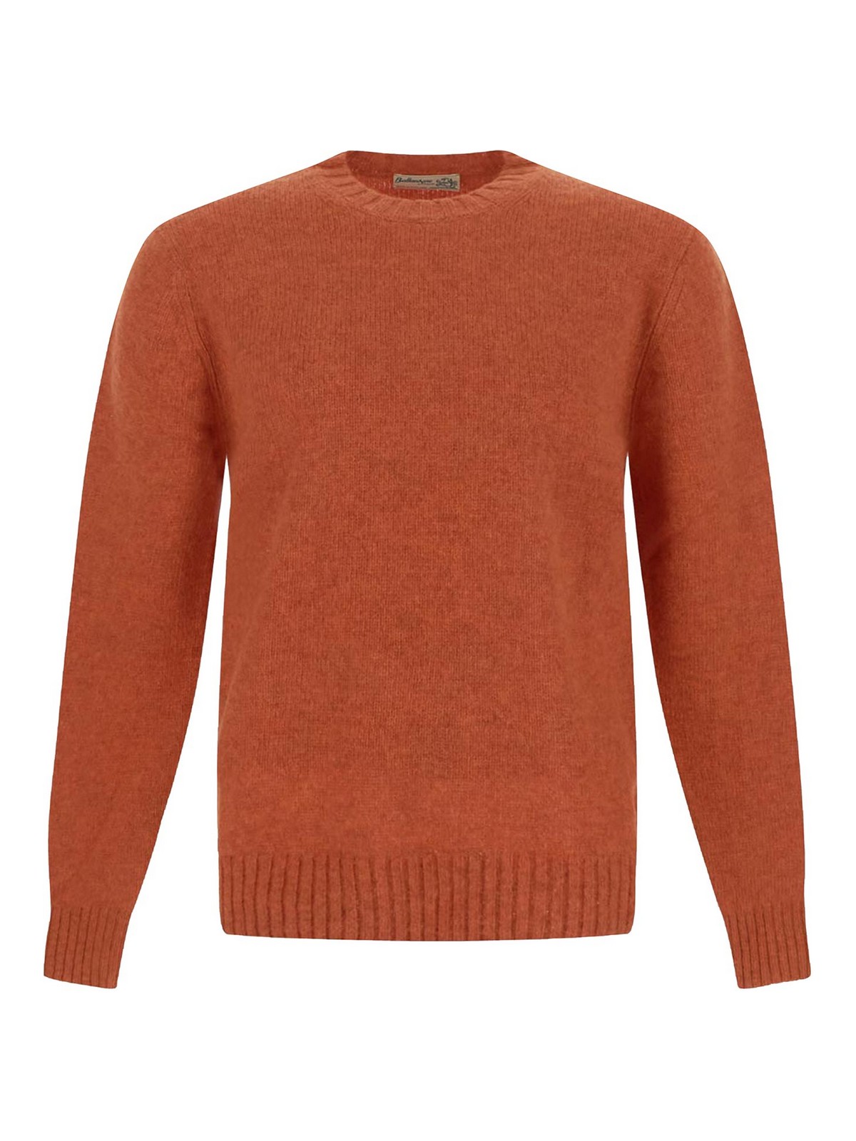 Ballantyne Wool Pullover In Orange
