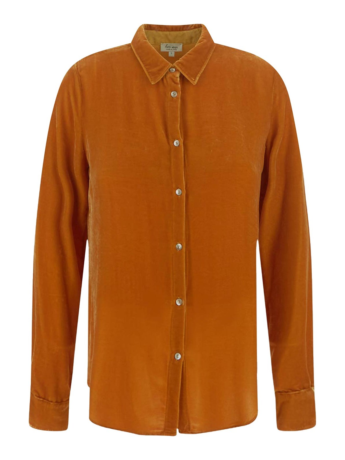 Her Shirt - Her Dress Shirt In Orange
