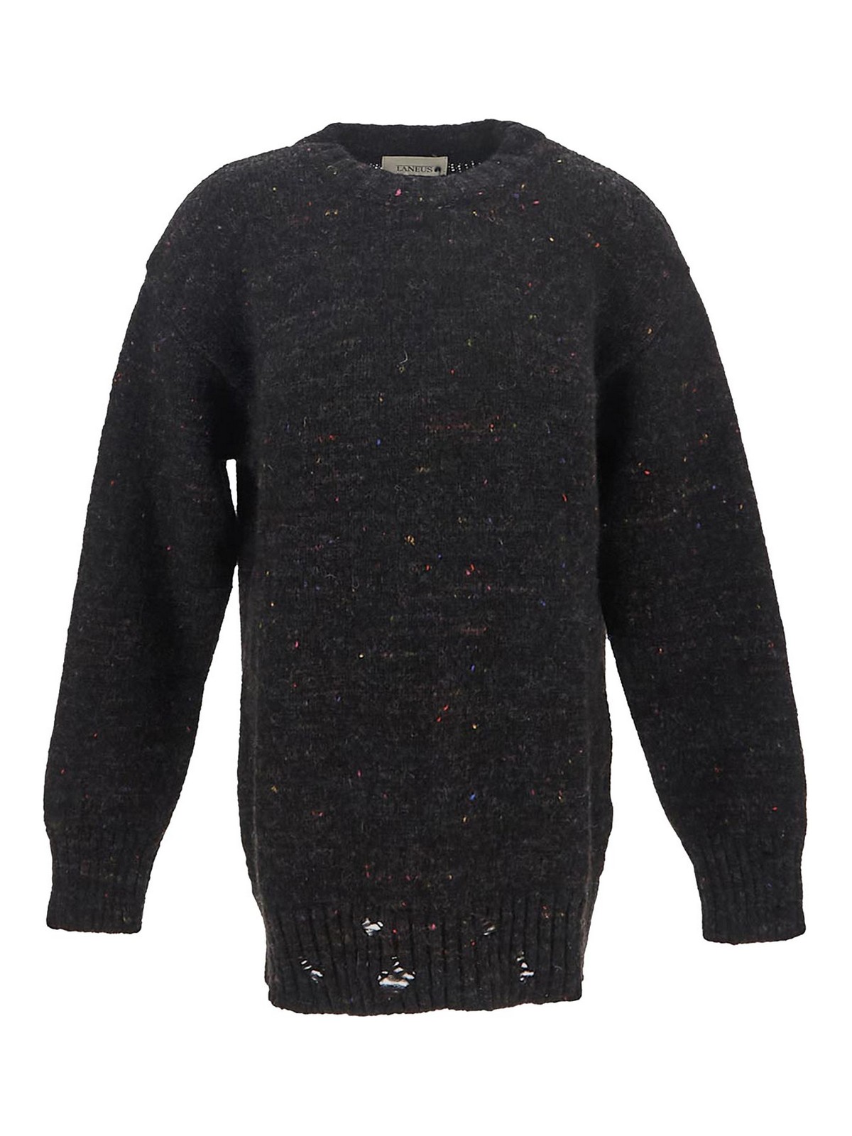 Shop Laneus Sweater Black