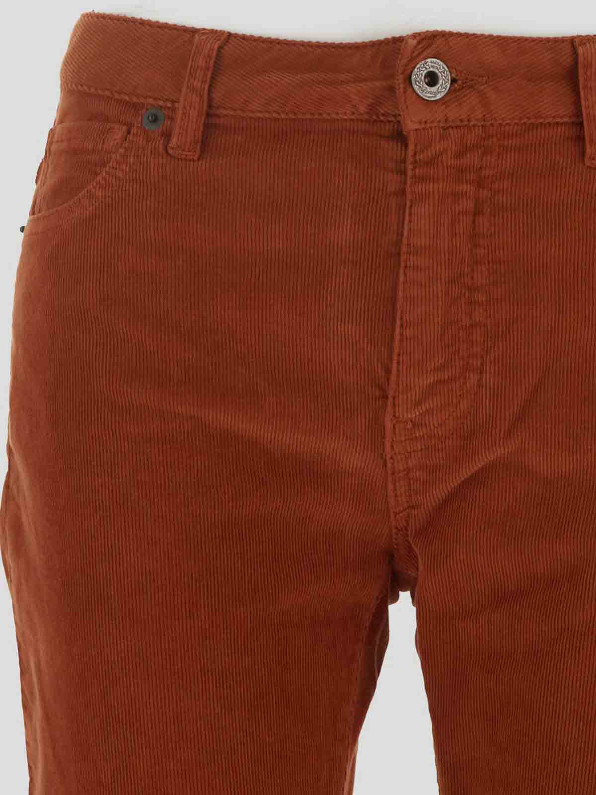 Shop Pence Boootcut Jeans In Brown