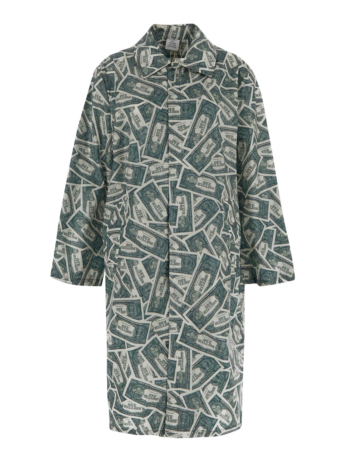 Shop Vetements Jacket In Grey