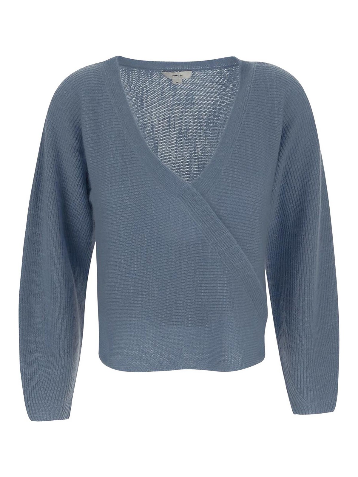 Shop Vince Sweaters In Blue