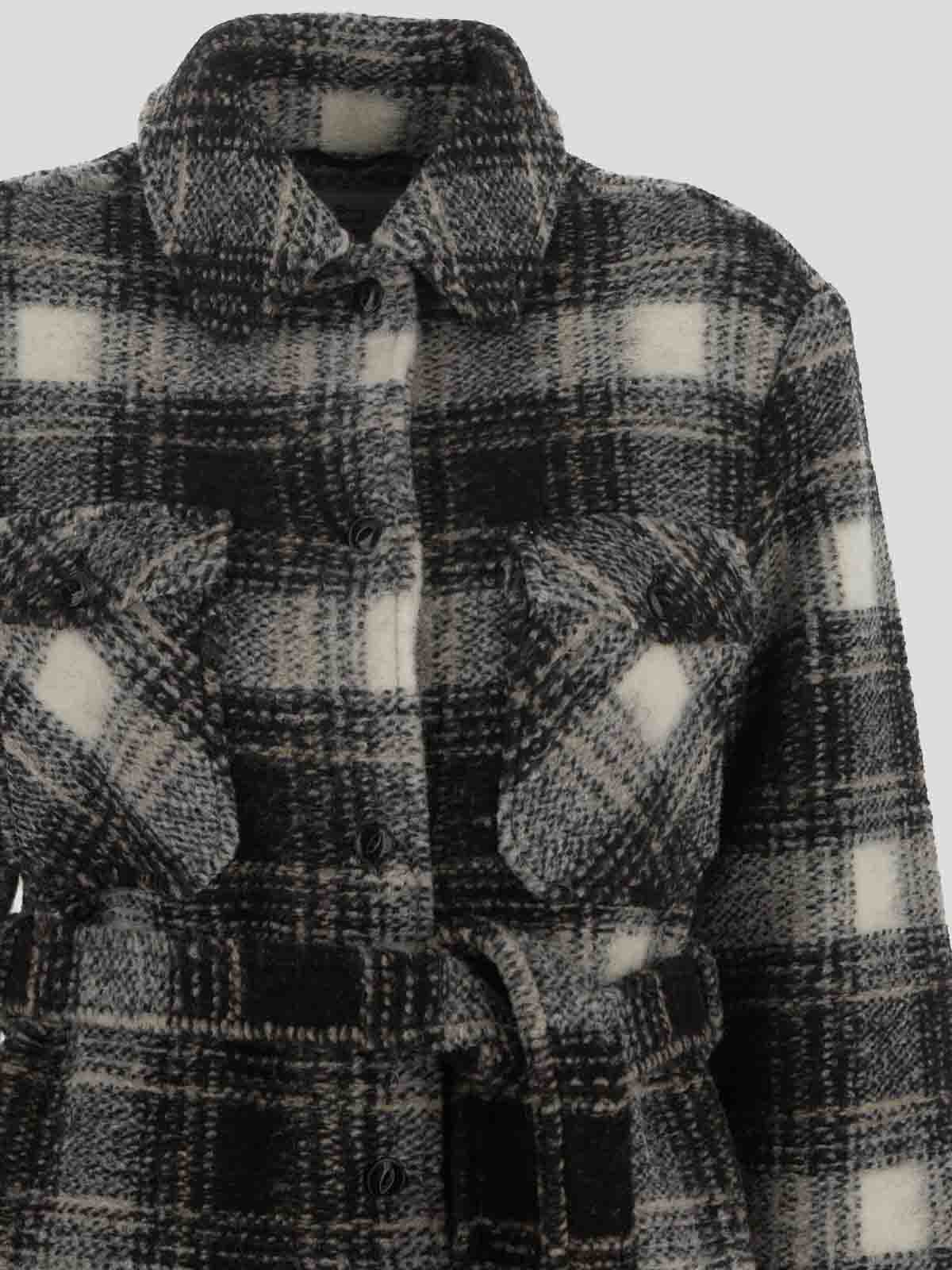 Shop Woolrich Coat In Black