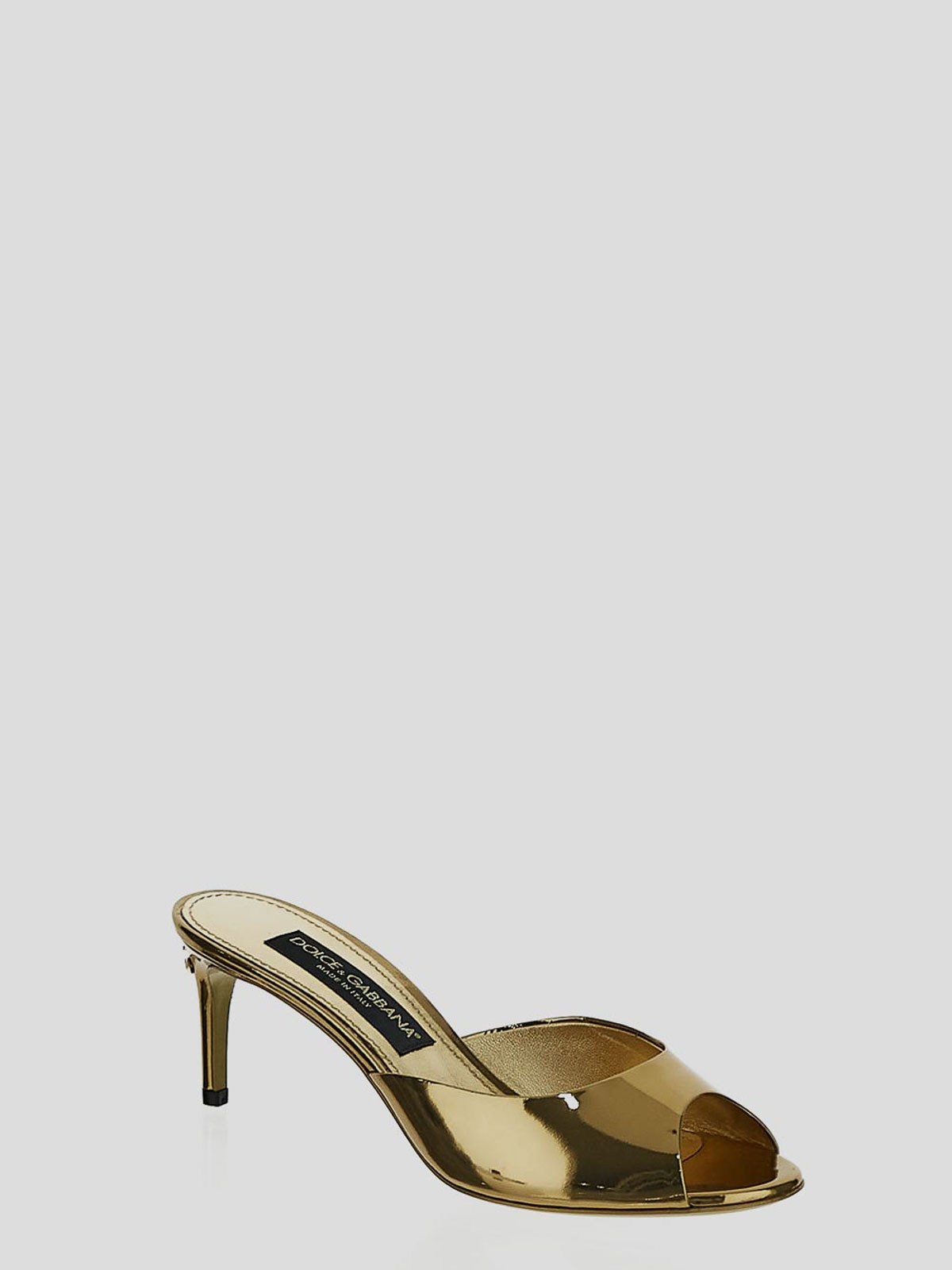 Shop Dolce & Gabbana With Heel In Dorado