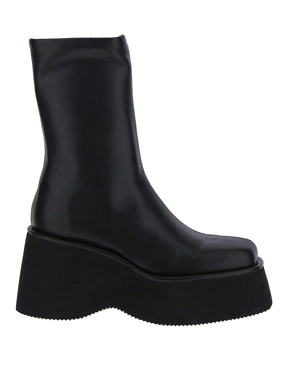 Shop Jeffrey Campbell Ankle Boots In Black