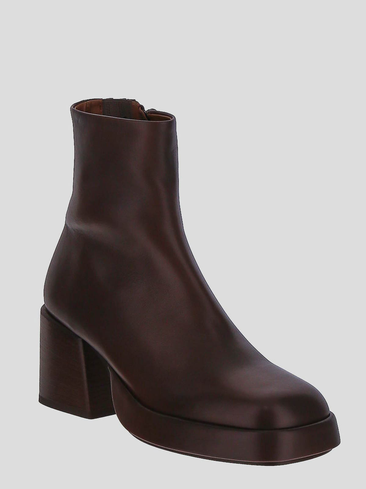Shop Marsèll Marsell Boots In Dark Brown