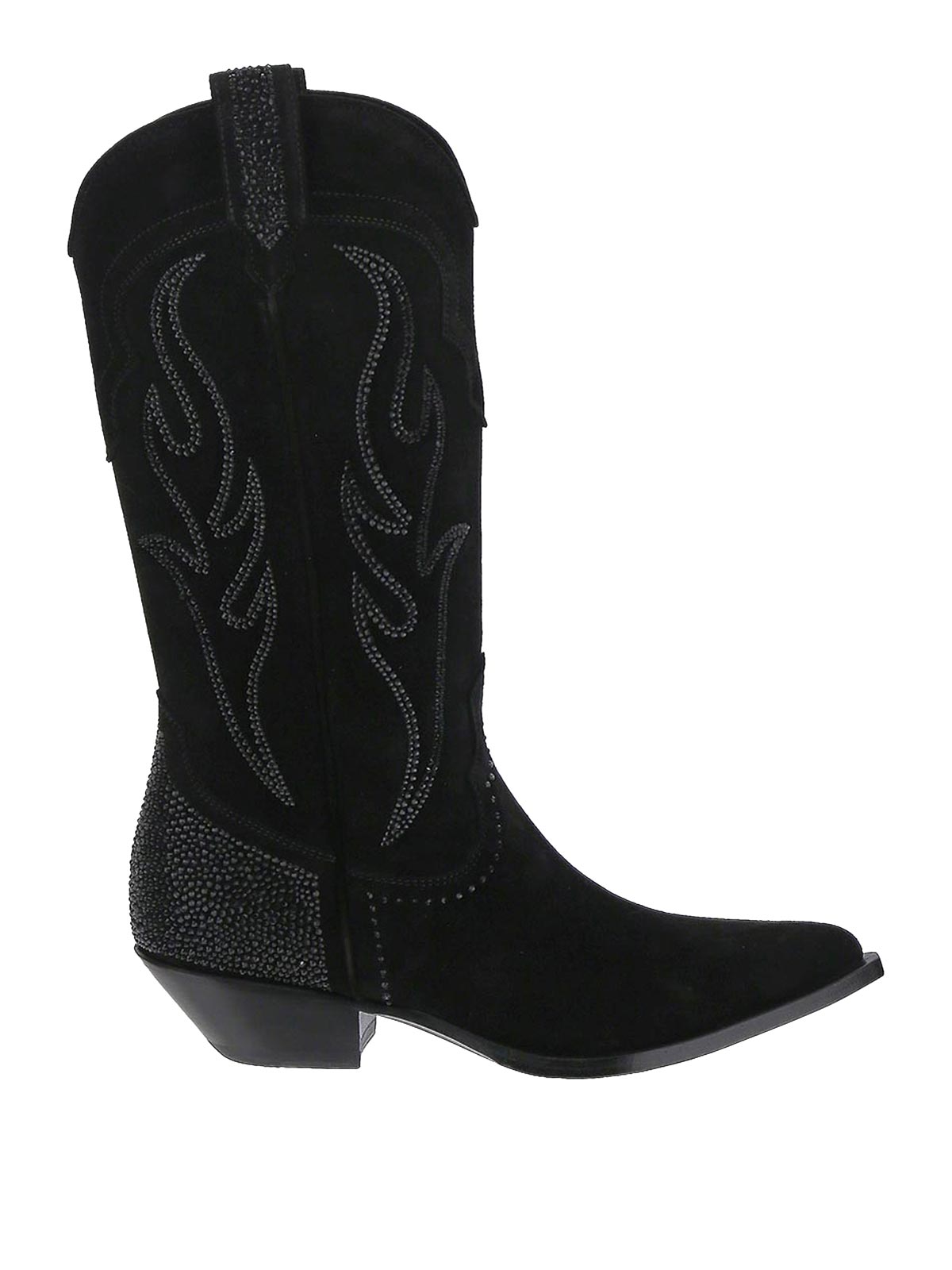 Sonora Ankle Boots In Negro