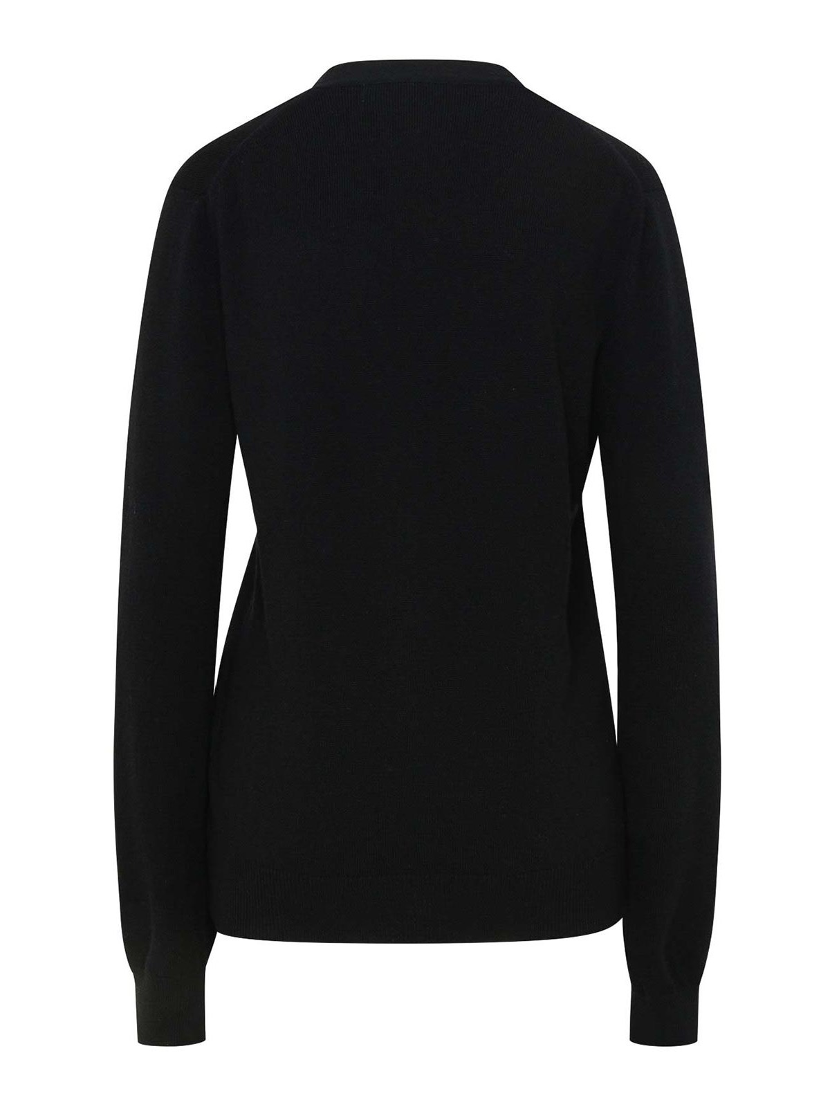 Comme des garçons play v neck jumper best sale