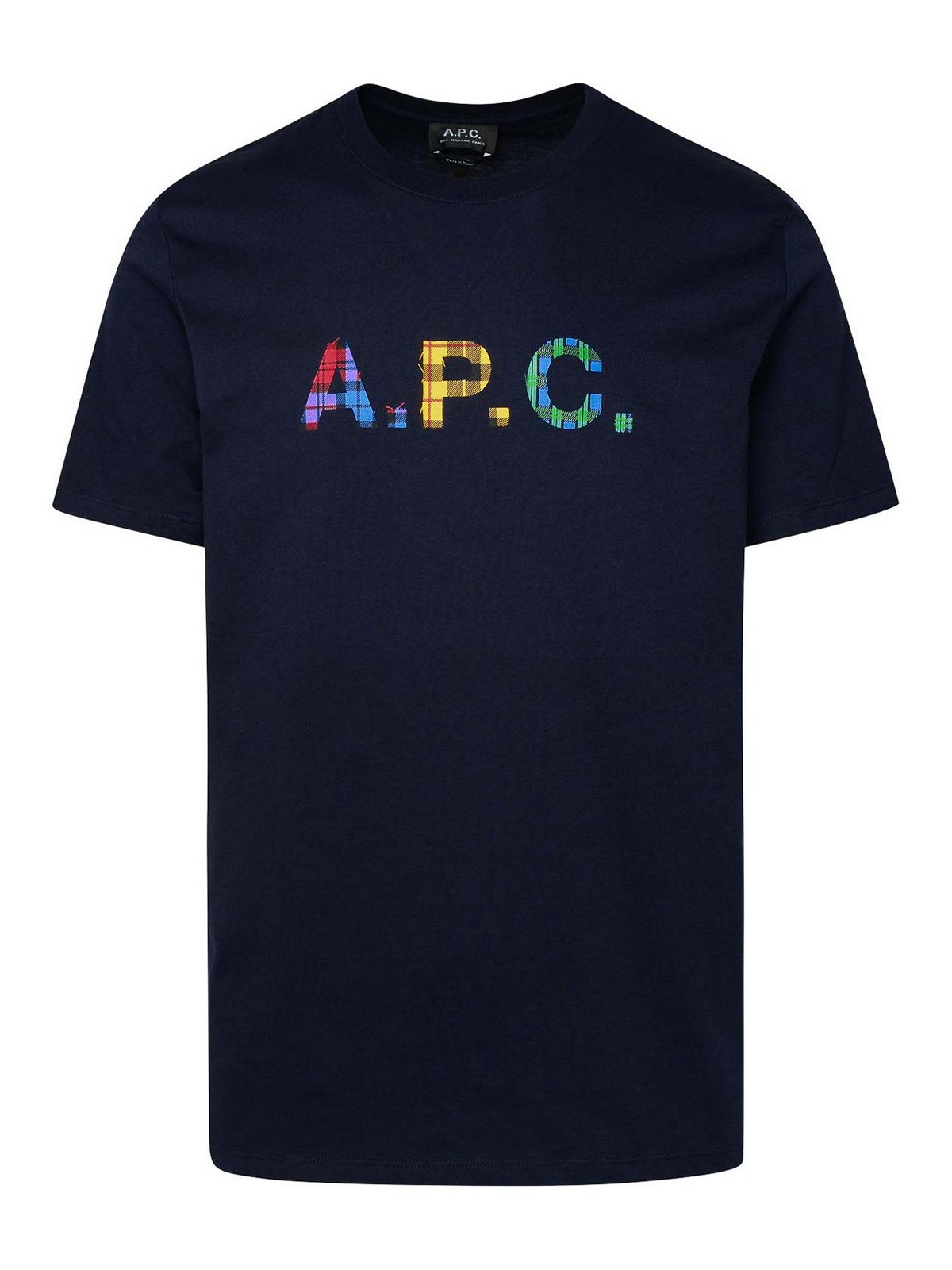 Apc T-shirt Dereck In Dark Blue