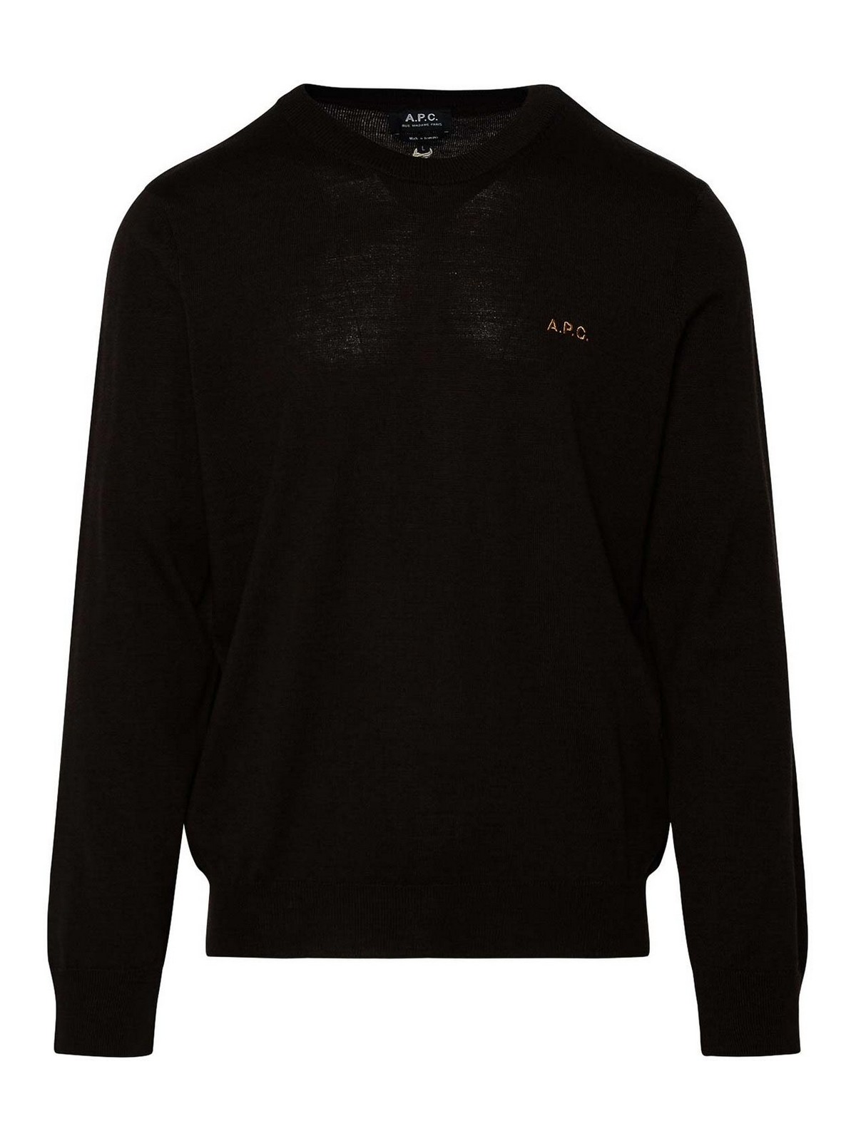Apc Wool Pullover In Brown