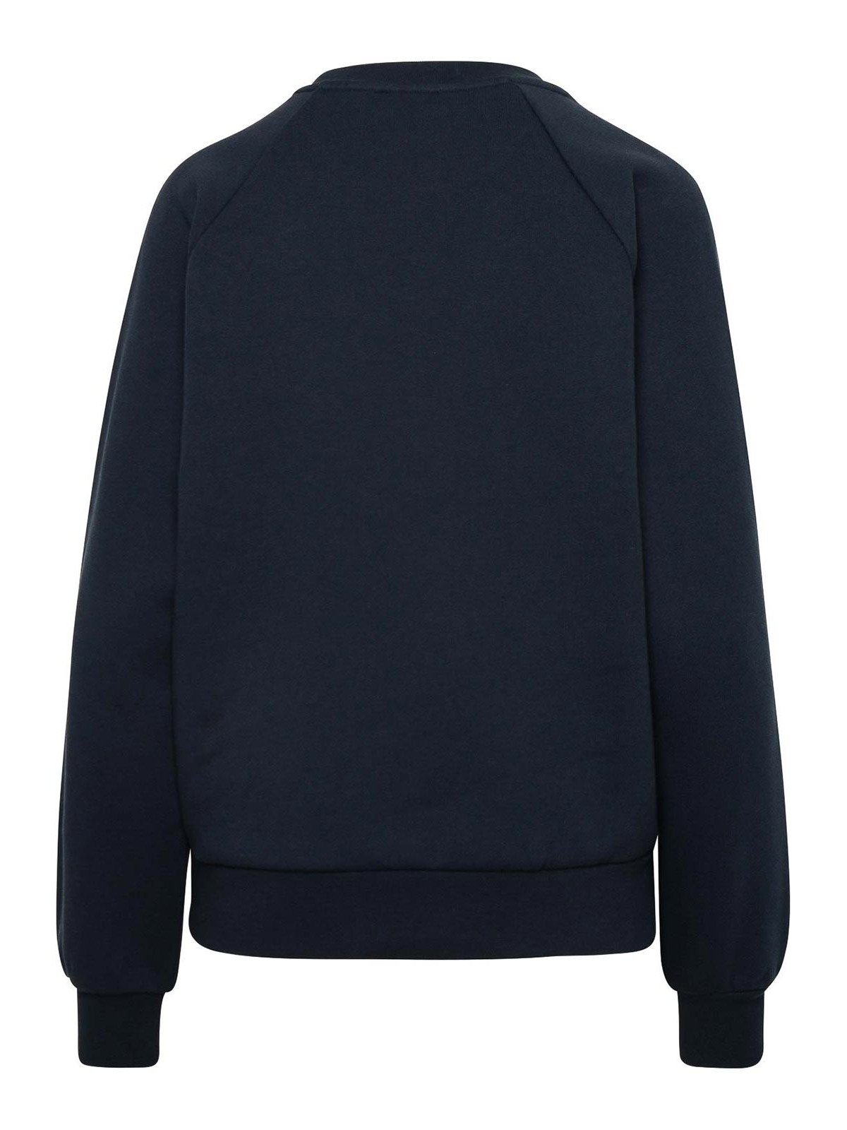 Shop Apc Sweatshirt Vicky In Dark Blue