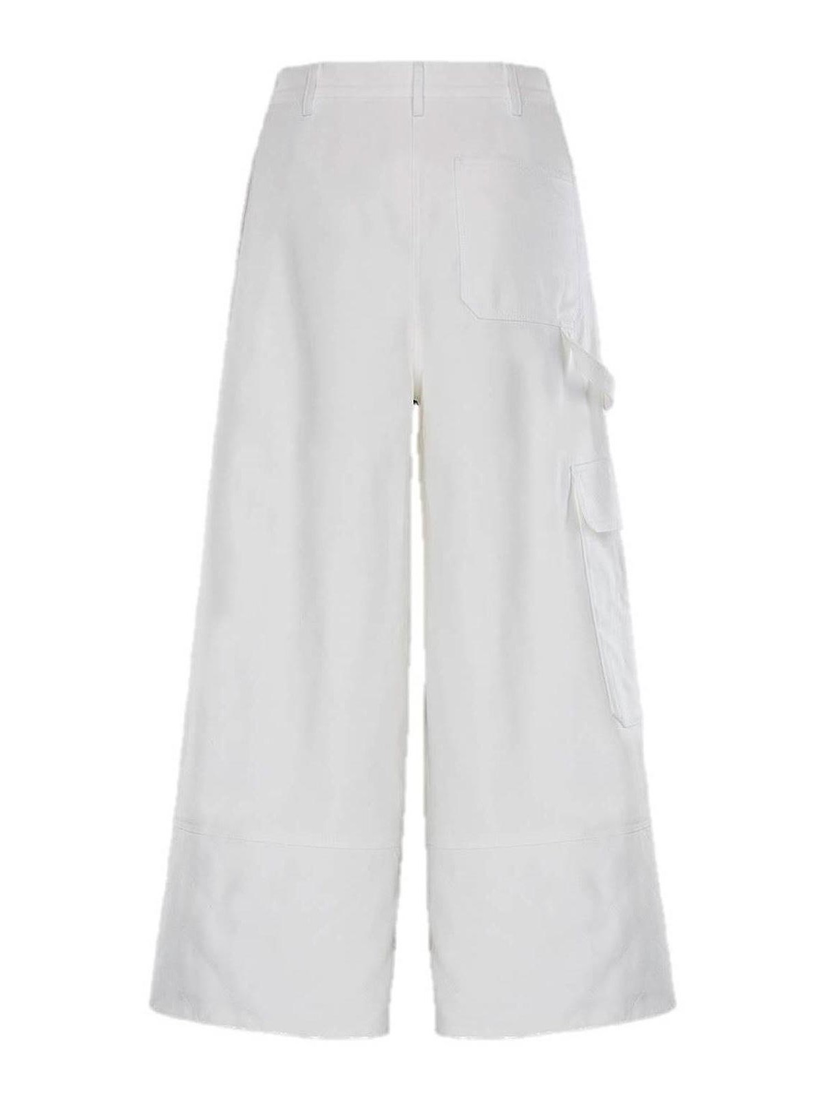Shop Moncler Shorts - Blanco In White
