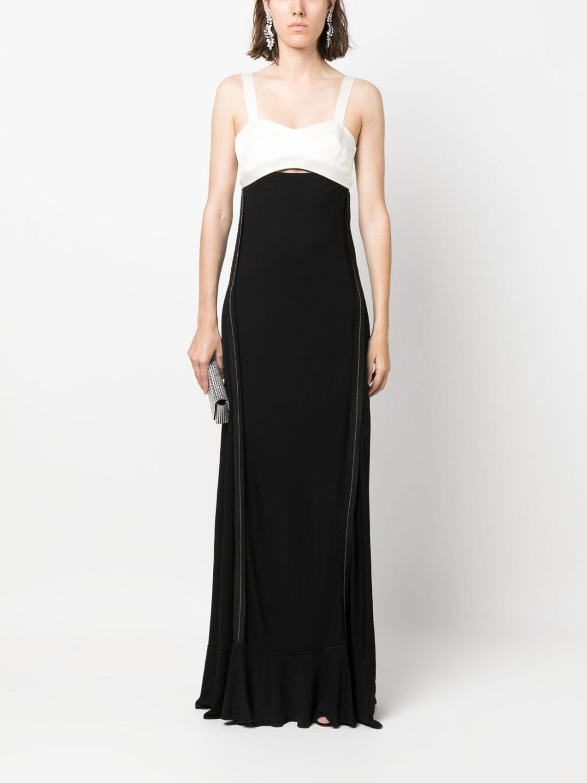 Victoria Beckham Victoria Beckham Cut-Out Gown|1323WDR004840A1