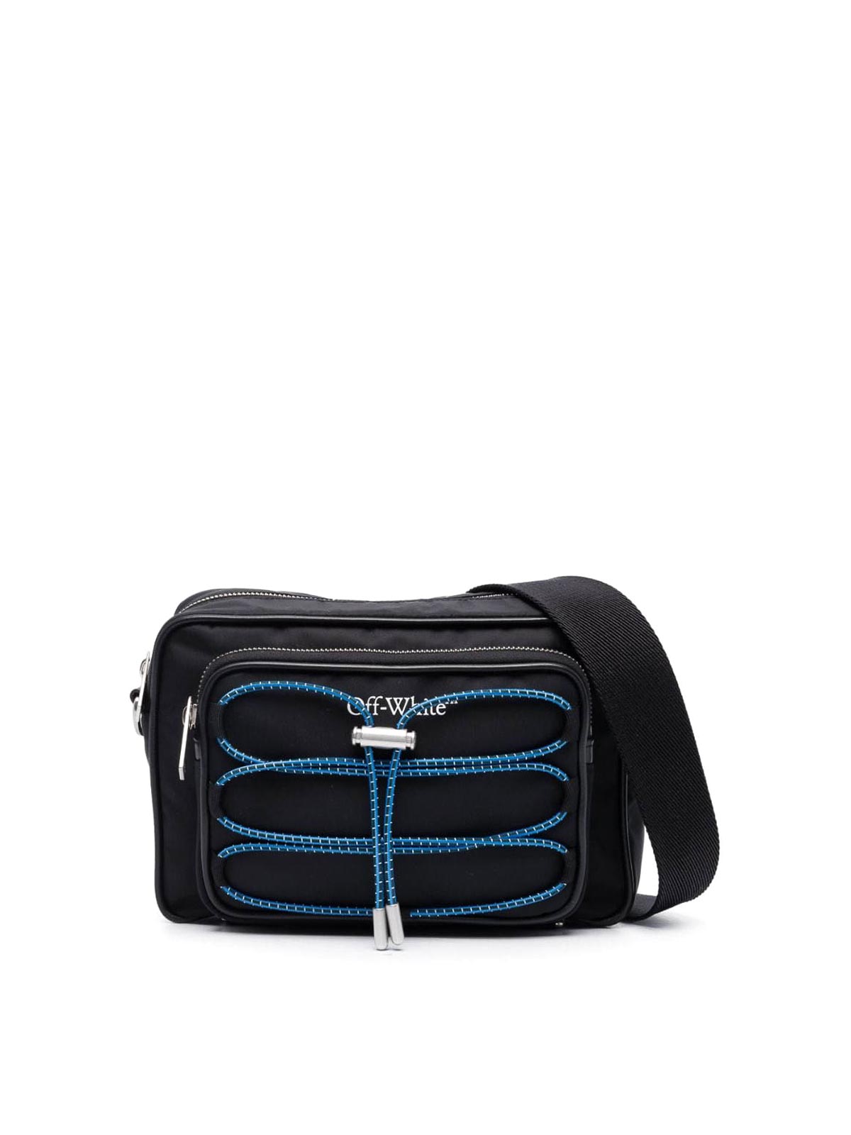 Off-White ブラック ボディバッグ Off-White クロスボディバッグ - 黒|OMNQ070F23FAB0011000