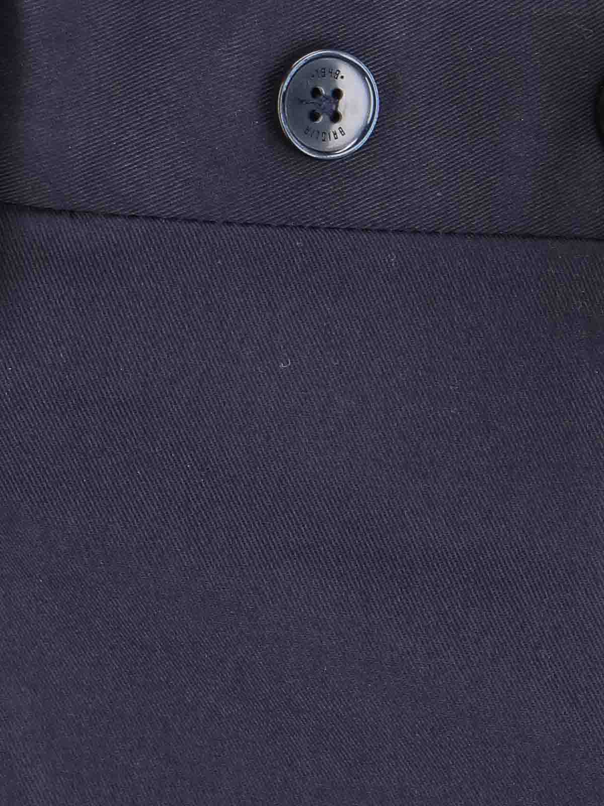 Shop Briglia 1949 Tailored Trousers In Blue