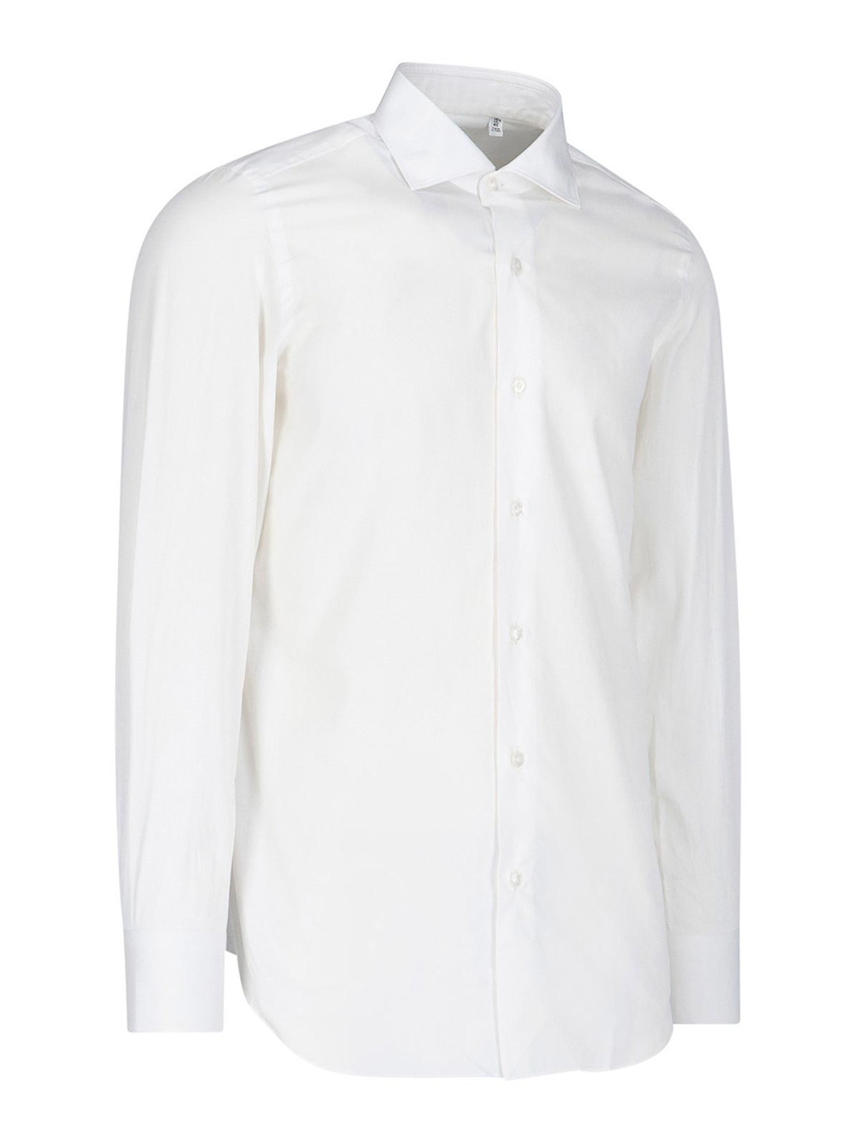 Shop Finamore 1925 Classic Shirt In White