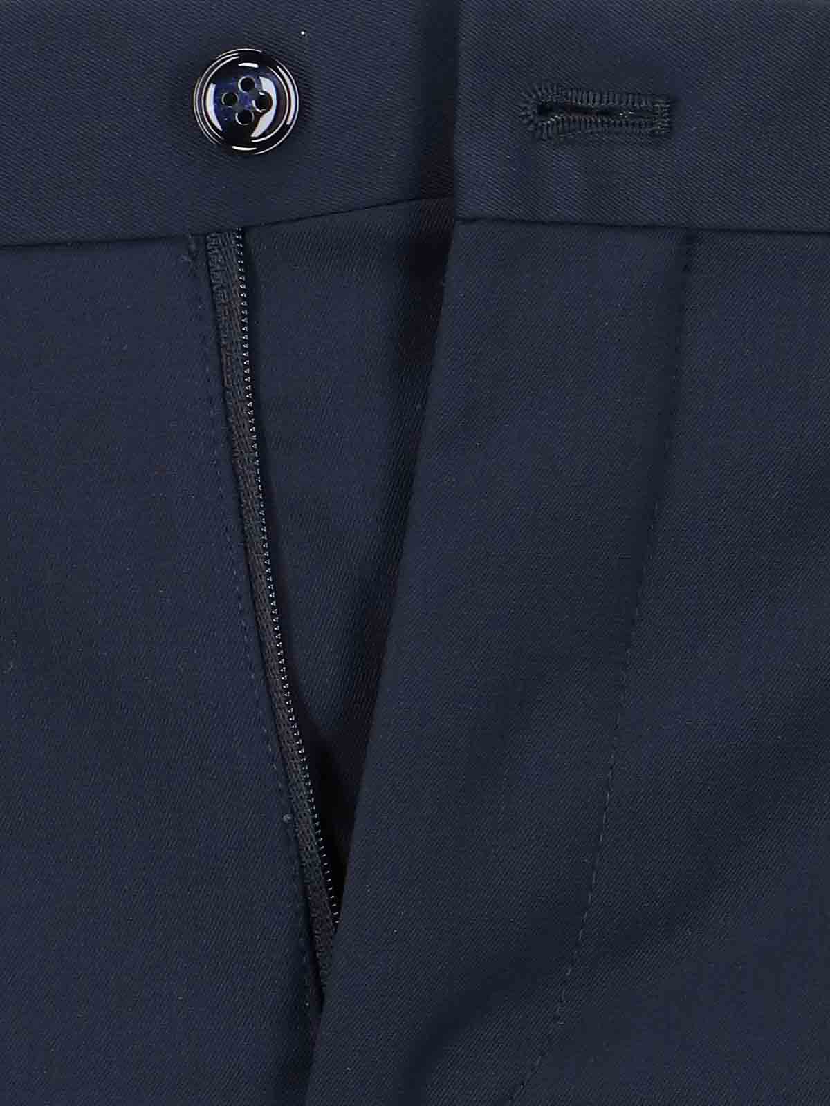 Shop Giorgio Armani Single-breasted Suit In Blue