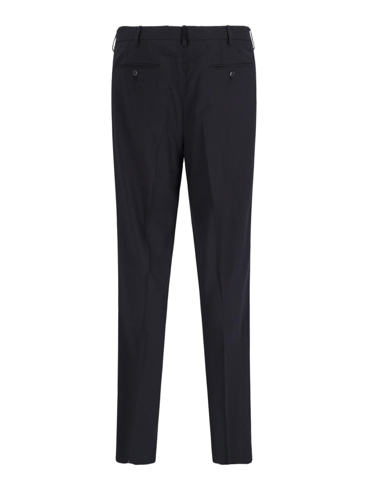 Shop Giorgio Armani Tailored Trousers In Blue