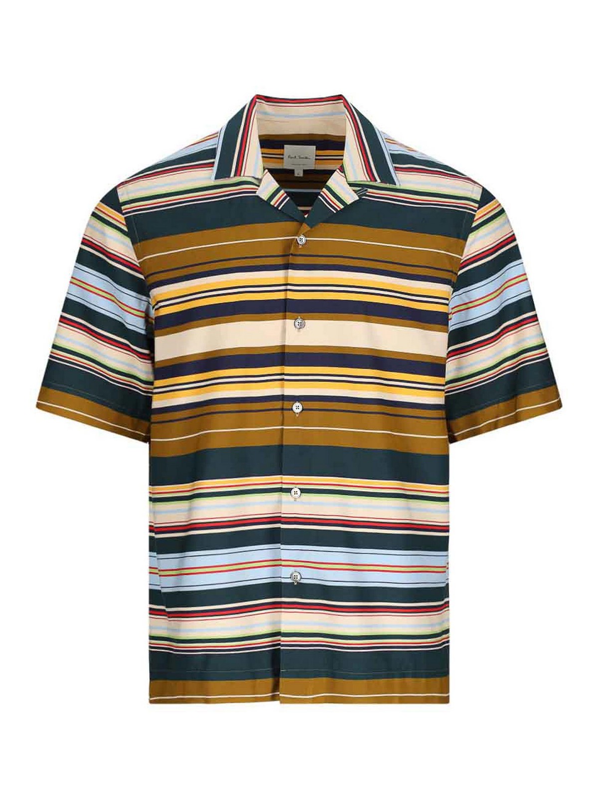 Shop Paul Smith Striped Shirt In Multicolour