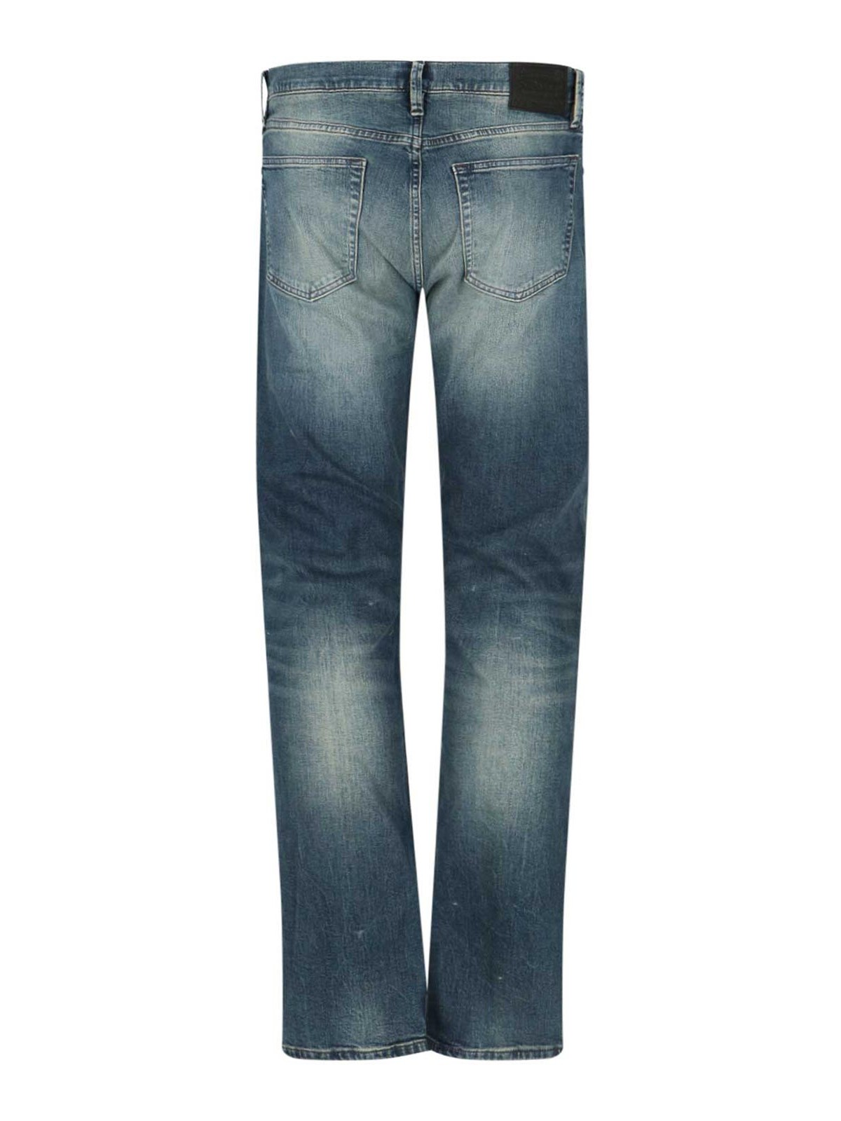 Shop Polo Ralph Lauren Straight Jeans In Blue