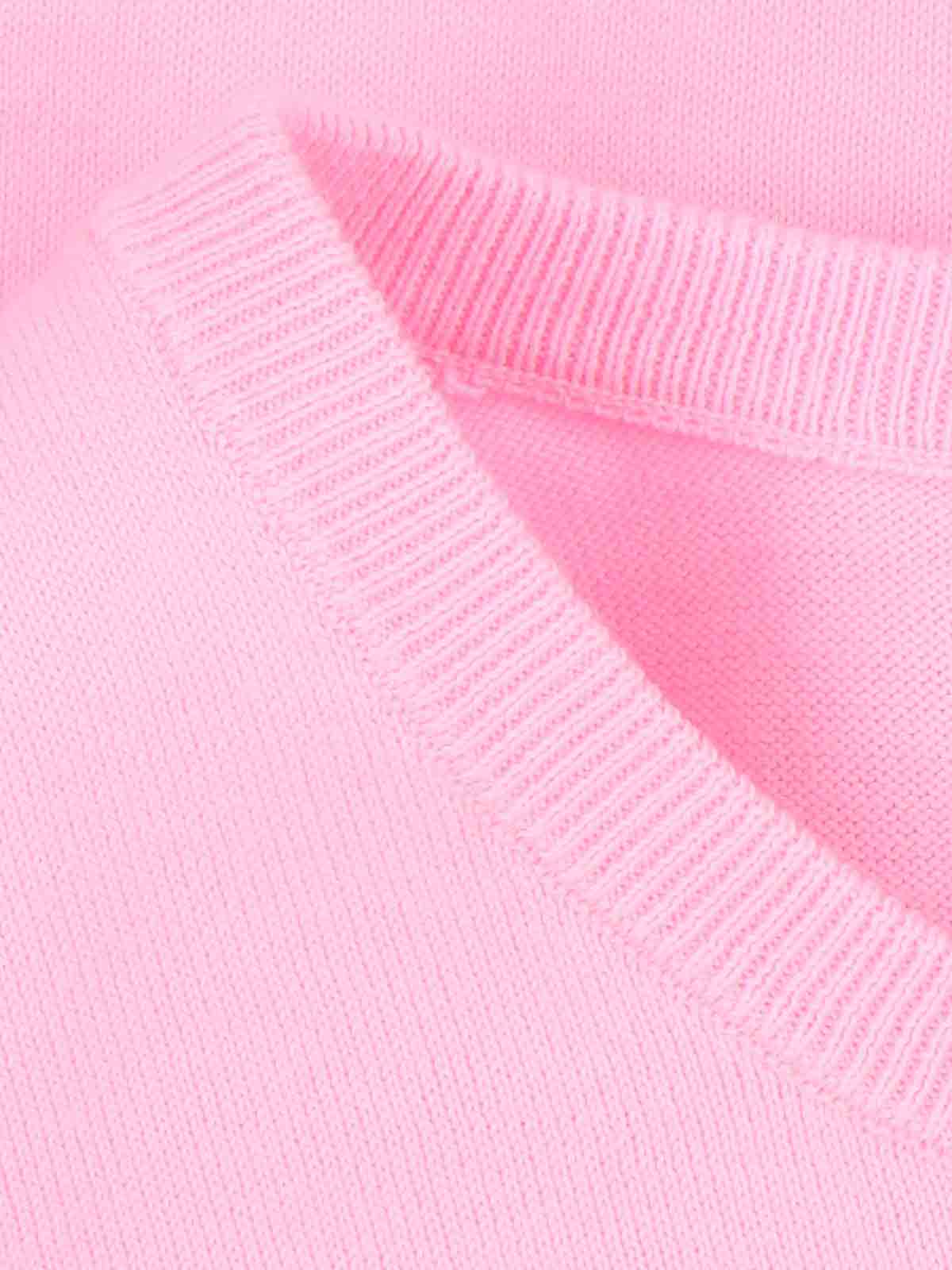 Shop Polo Ralph Lauren Logo Sweater In Nude & Neutrals