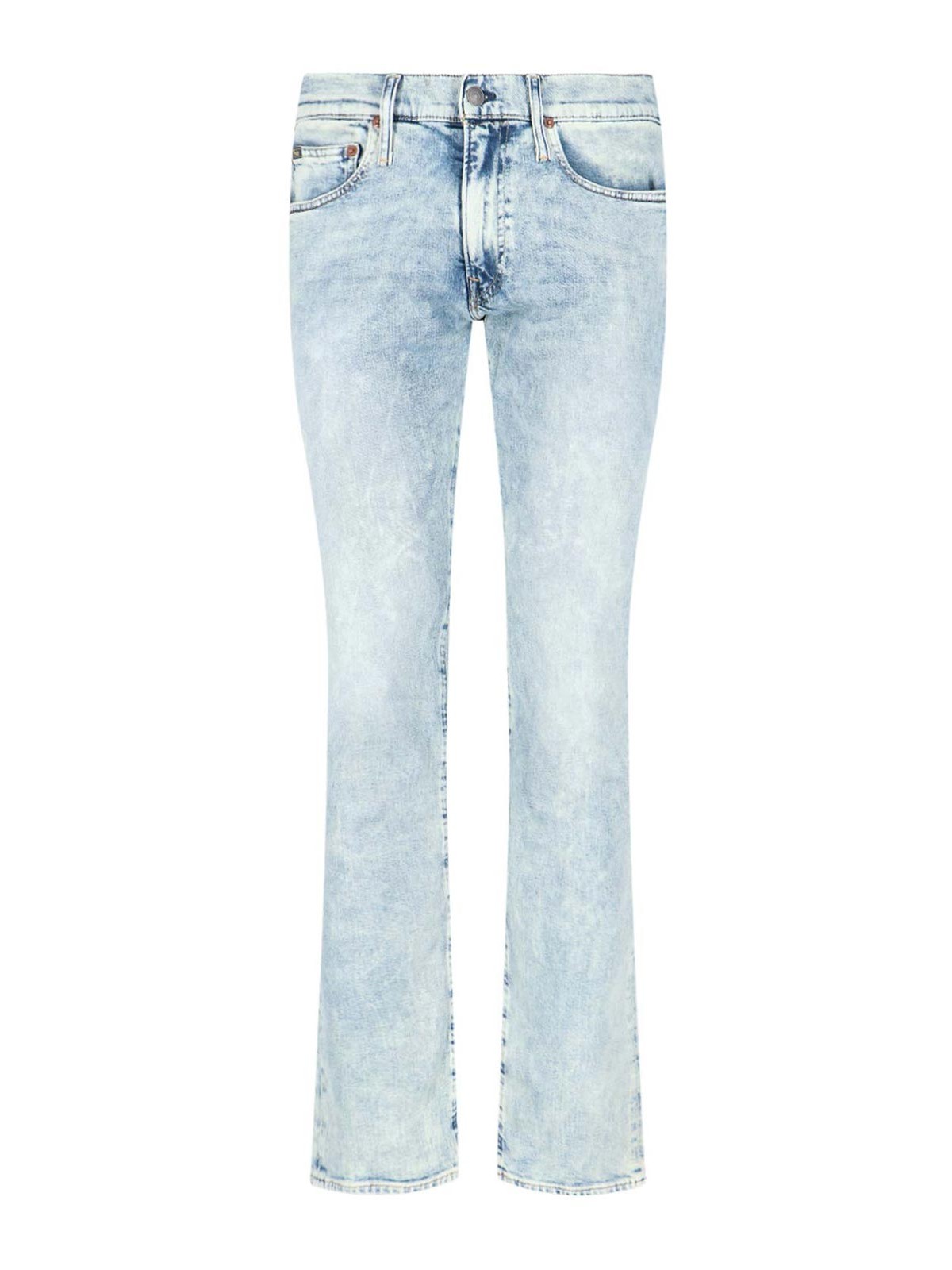 Shop Polo Ralph Lauren Skinny Jeans In Blue