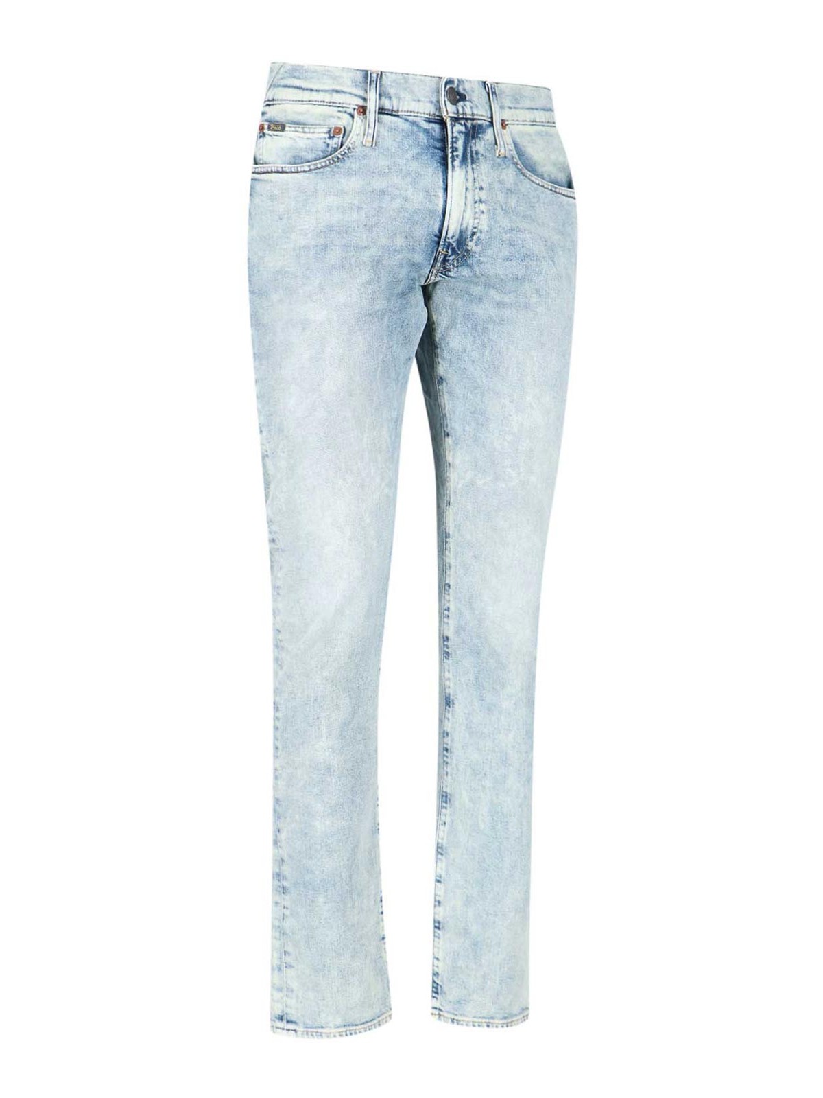 Shop Polo Ralph Lauren Skinny Jeans In Blue