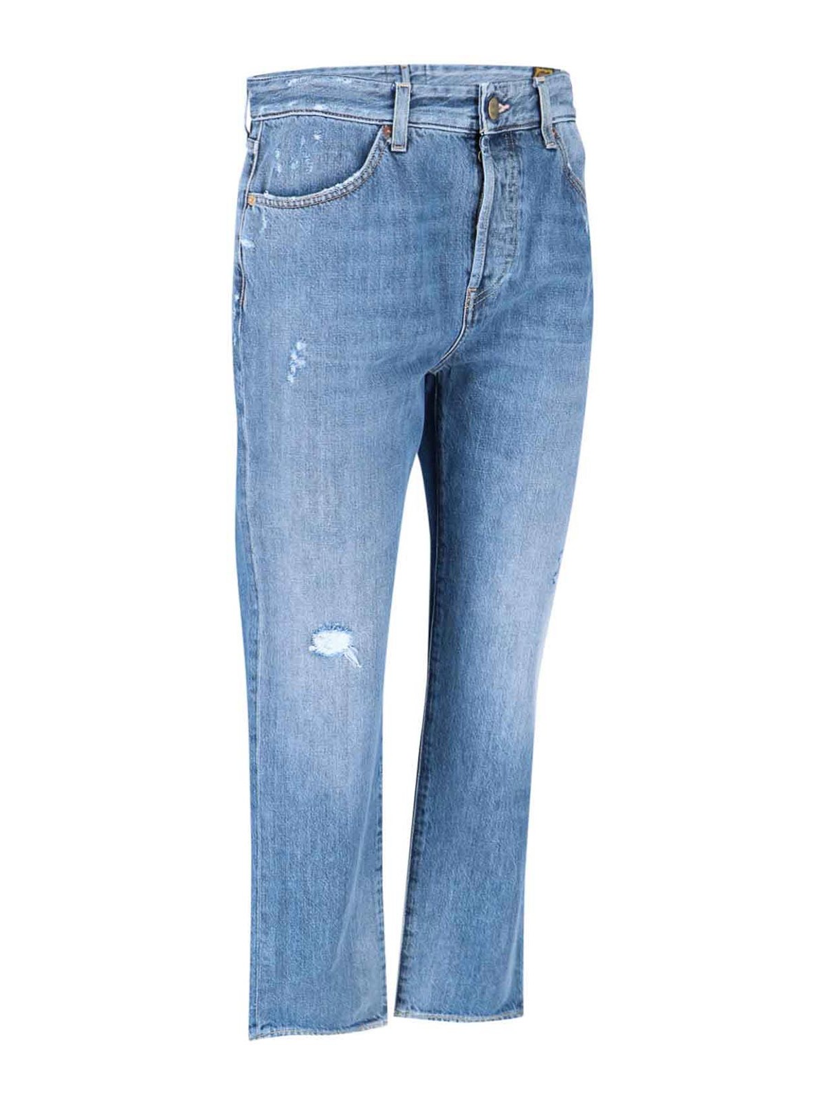 Shop Washington Dee Cee Straight Jeans  In Blue