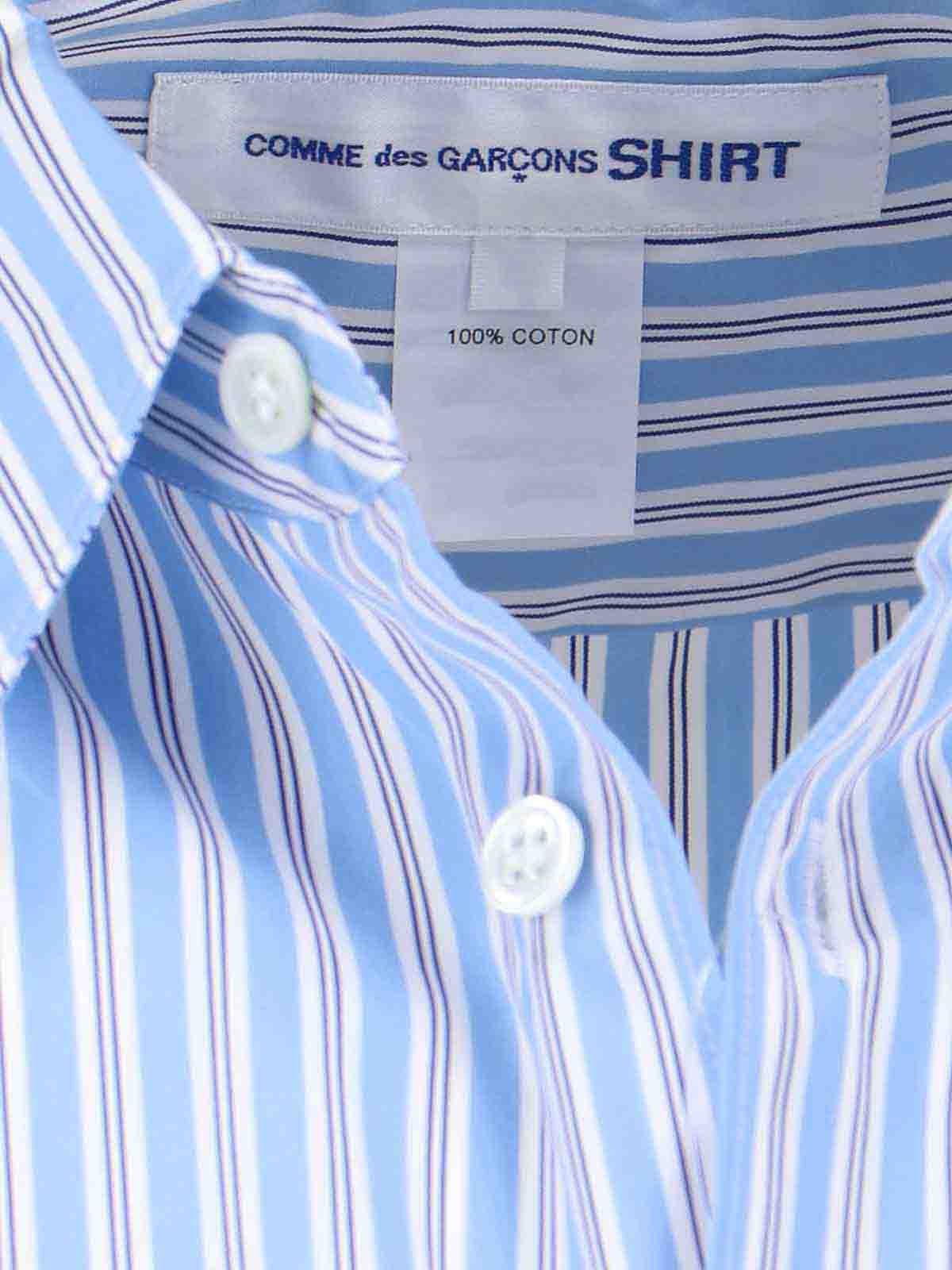 Comme Des Garcons シャツ - ブルー - ブルー|FZB125PER111