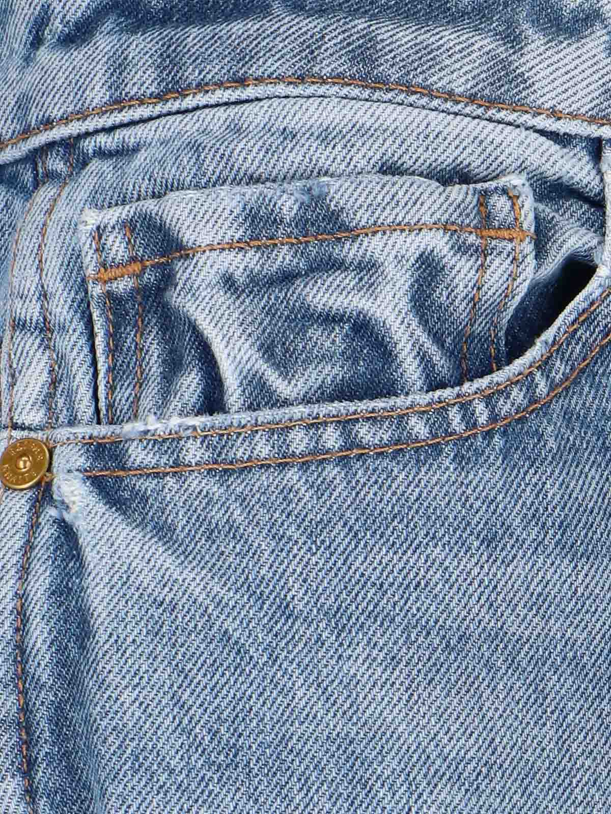 Jeans évasé Vintage Années 70 Pour Homme Taille ~81cm - Neuf Avec étiquettes, Bootcut Bleu Denim