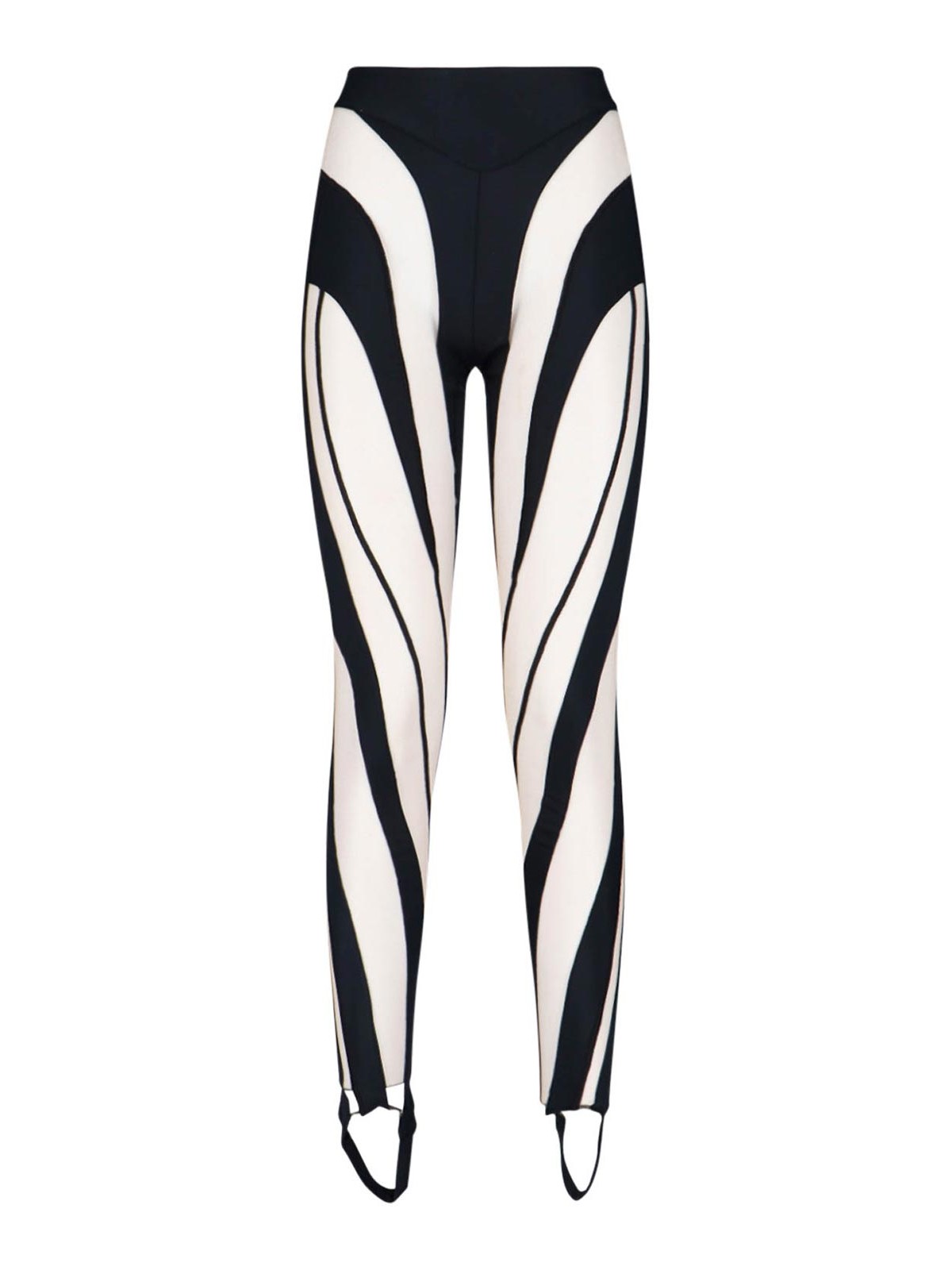 Opaque spiral leggings - Mugler fashion