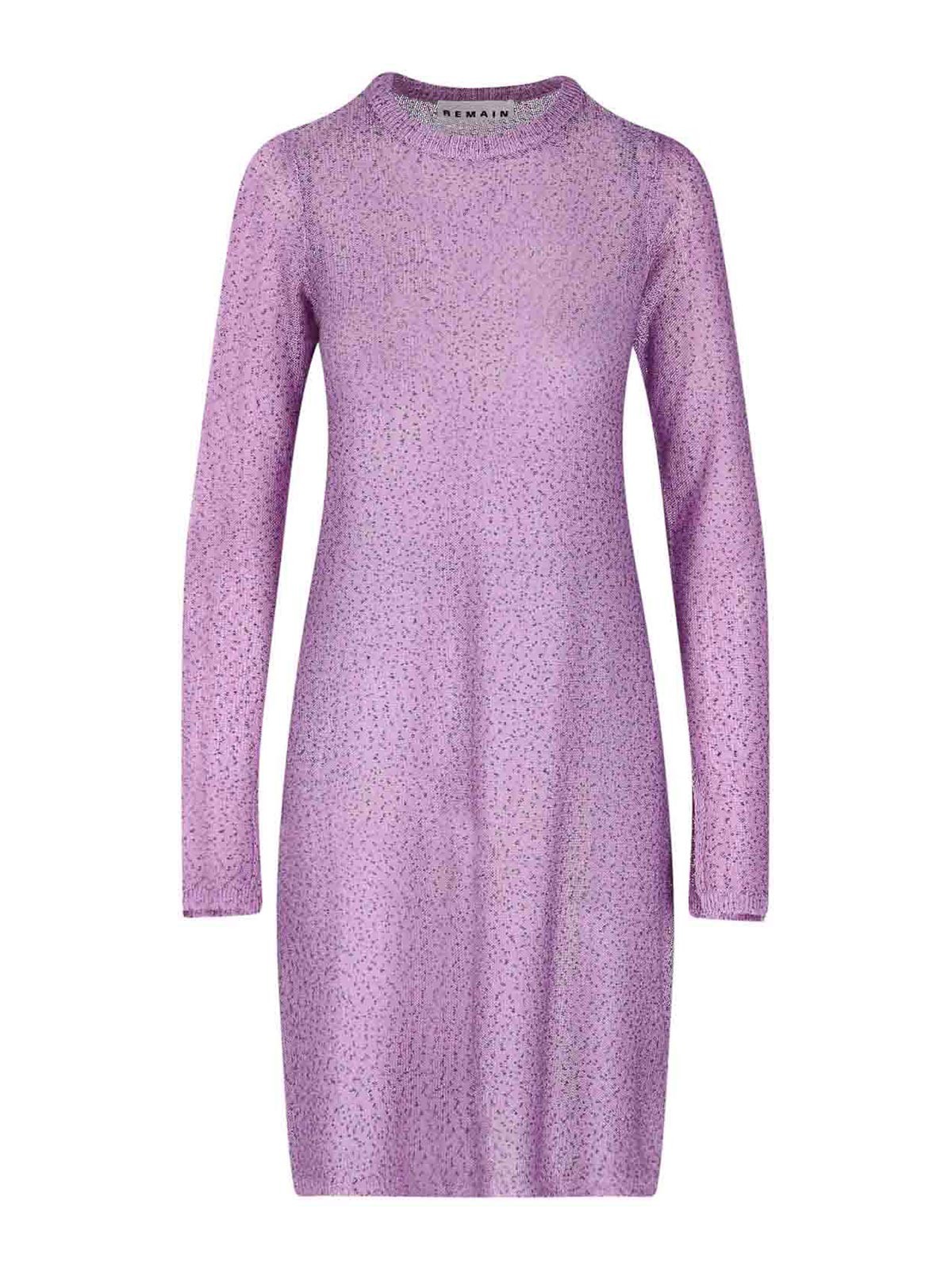 Remain Birger Christensen Sequined knit dress|RM2220153716 Remain Birger Christensen Sequined knit dress|RM2220153716