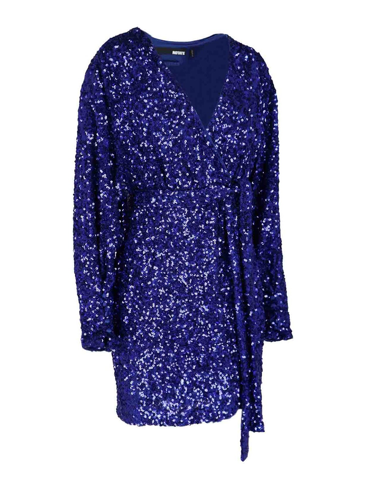 Short dresses Rotate Birger Christensen - Sequin Wrap Dress ...