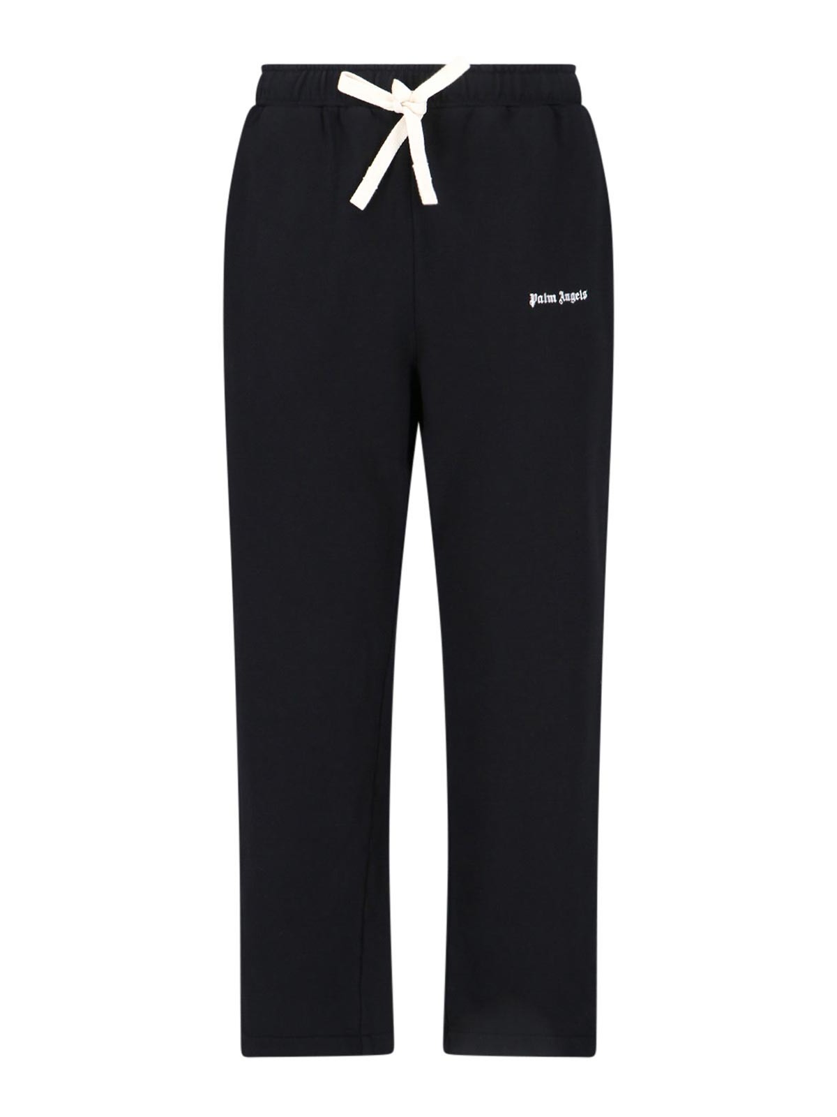Palm Angels Sport trousers - Black - Men | PMCH022F23FLE0011001
