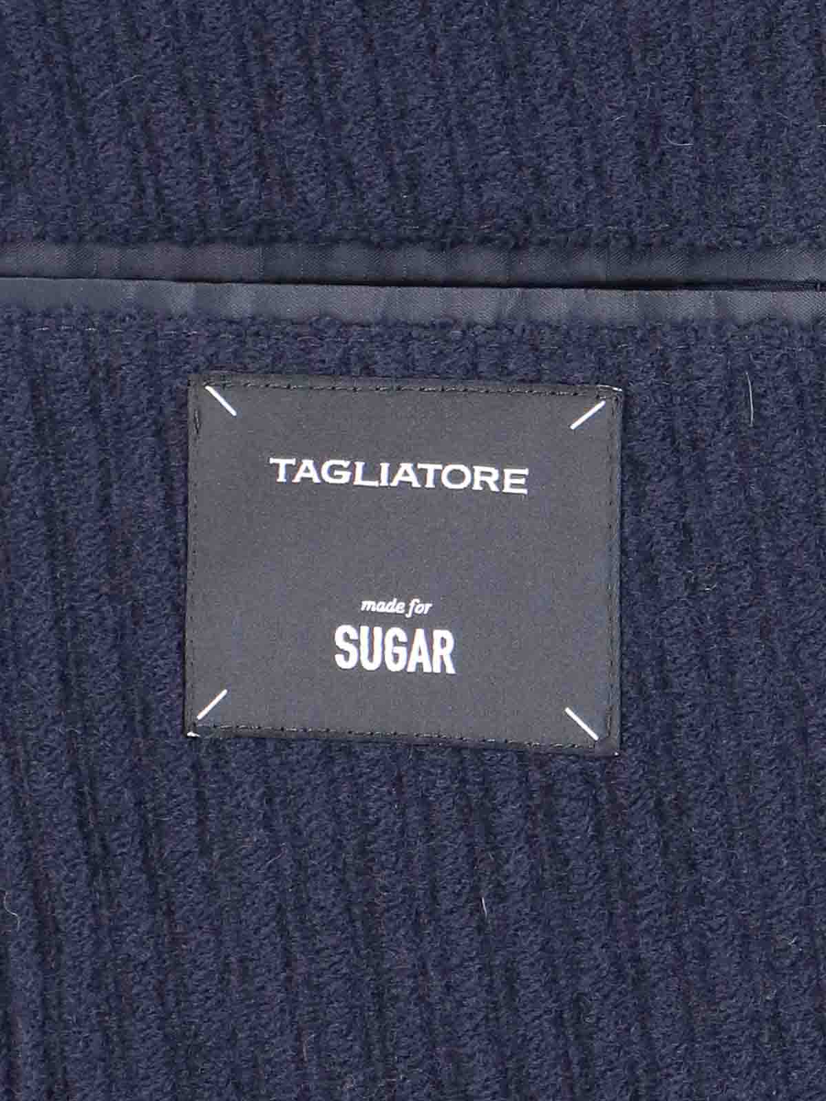 Shop Tagliatore Double-breasted Blazer, In Blue