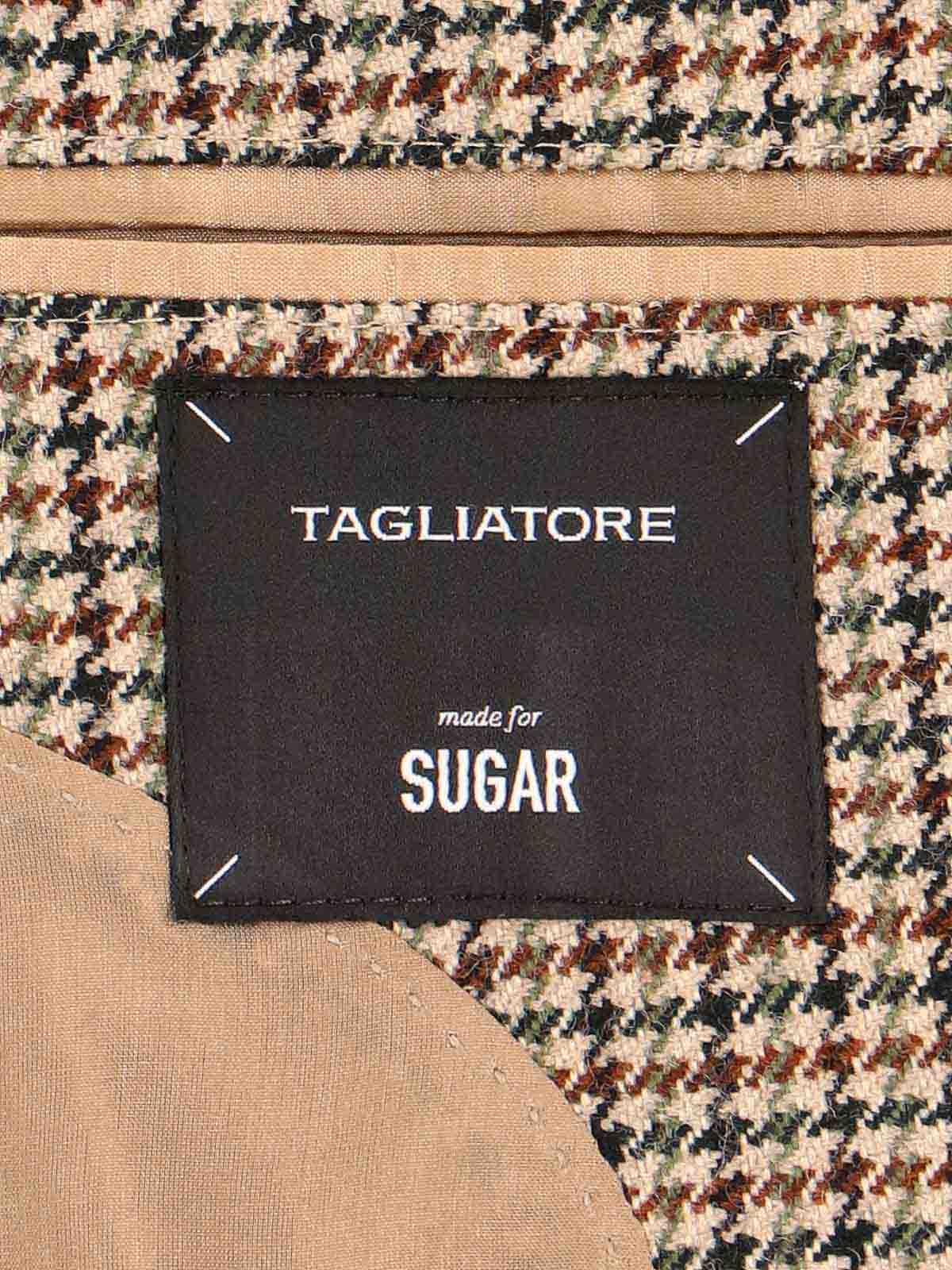 Shop Tagliatore Blazer - Marrón In Brown