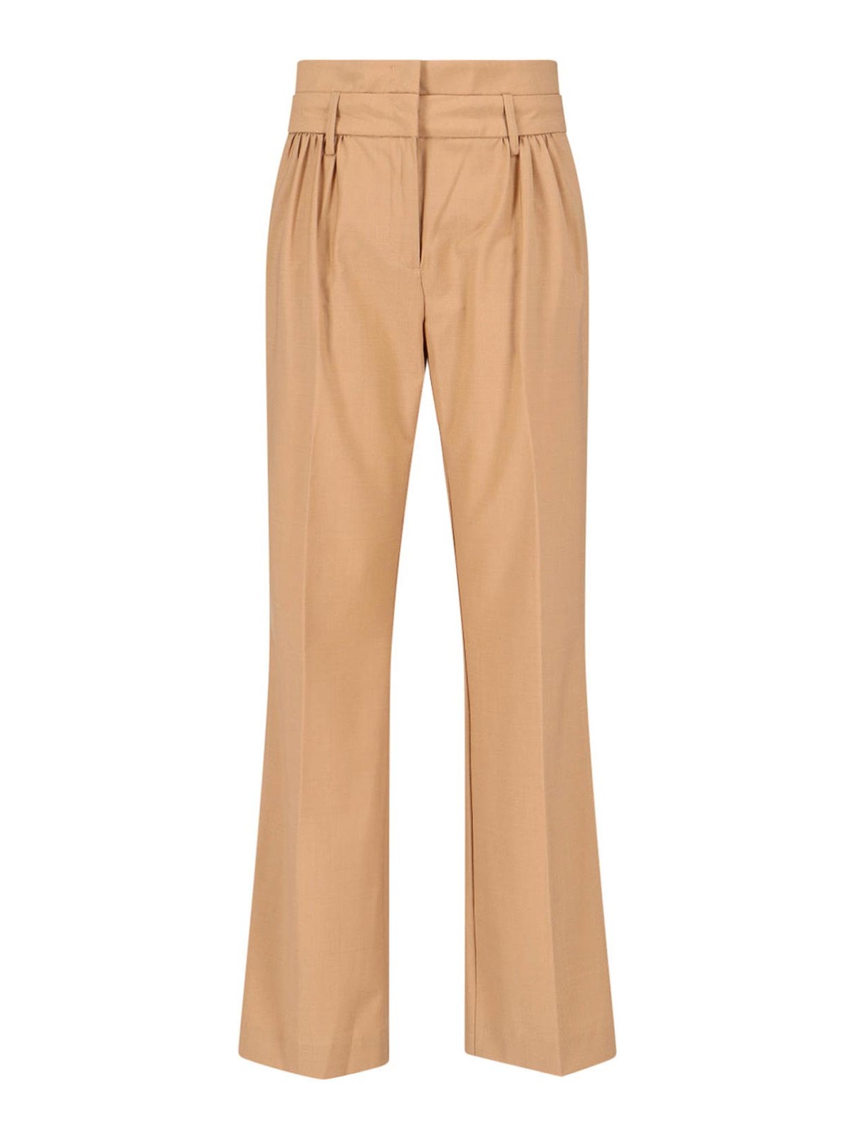 The Garment Straight-leg Tailored Trousers In Beige